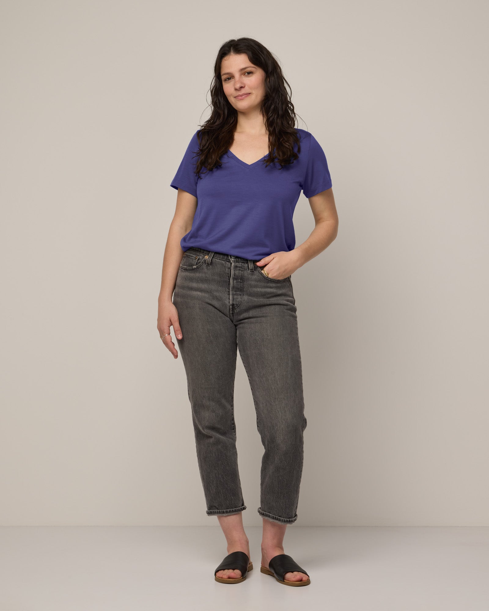 Morgan V-Neck Tee