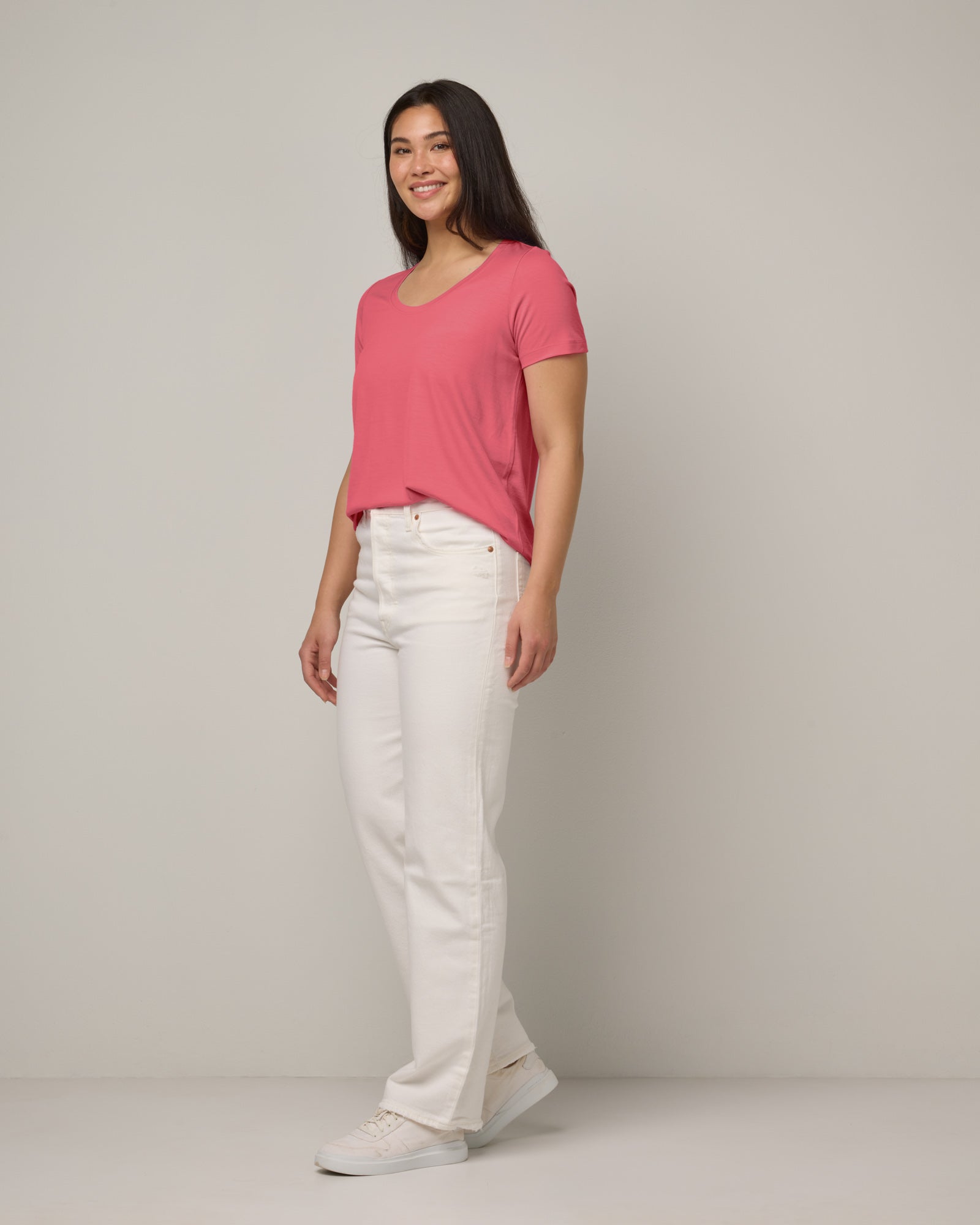 Stella Signature Scoop Neck Tee