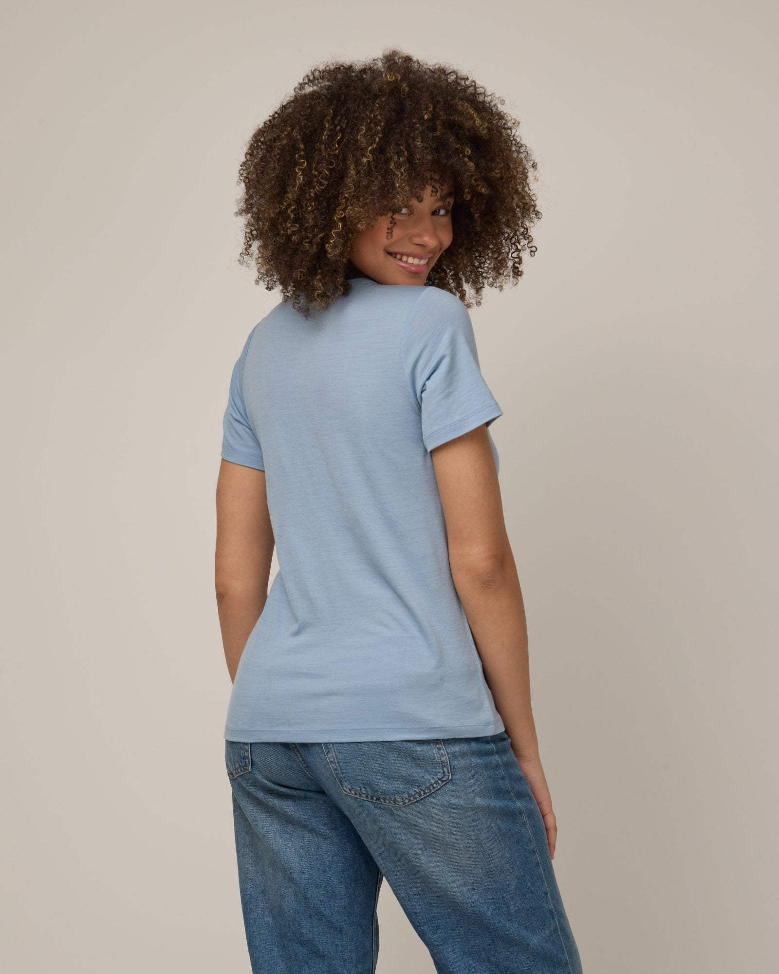Cara 100% Wool Fitted Tee