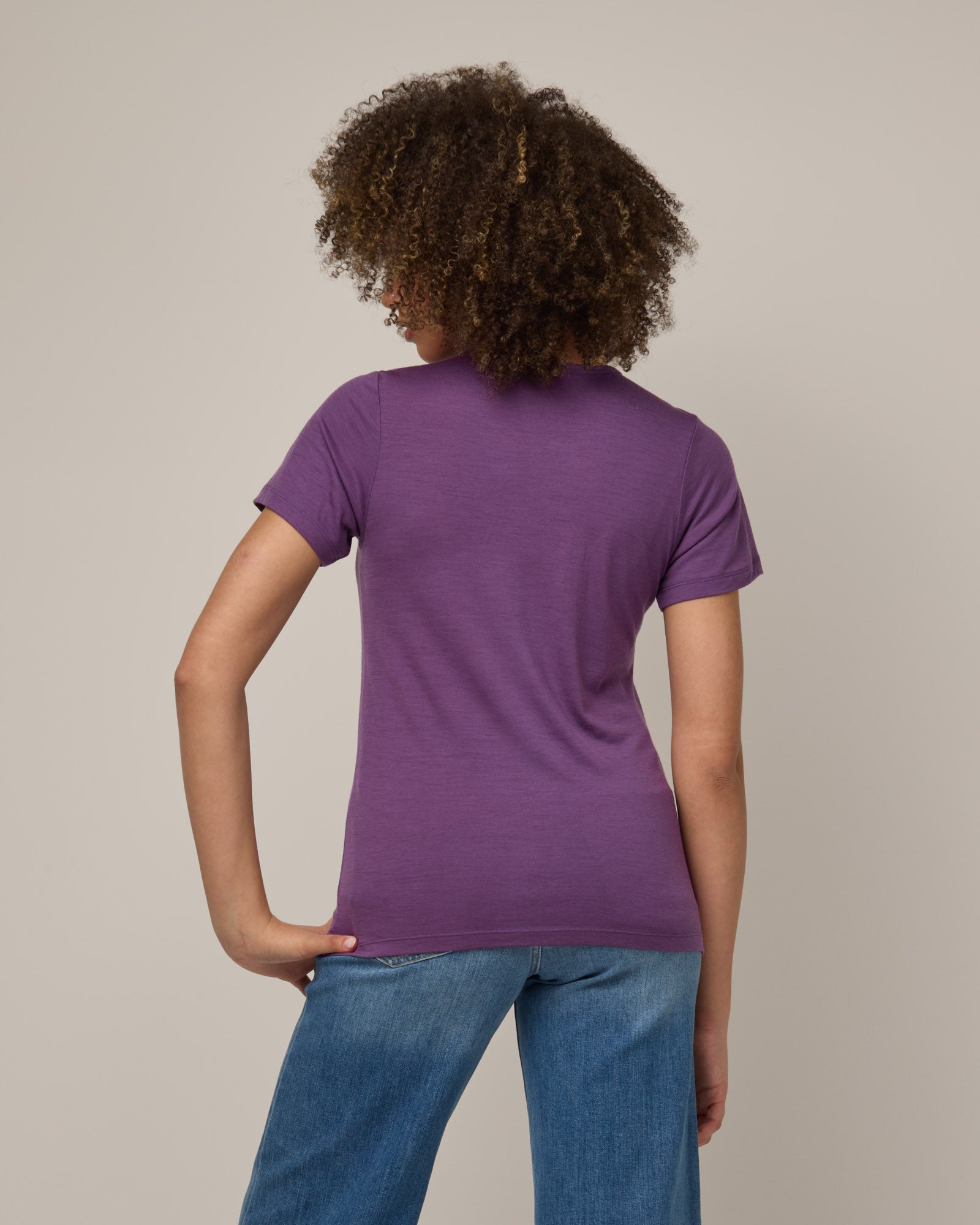 Cara 100% Wool Fitted Tee