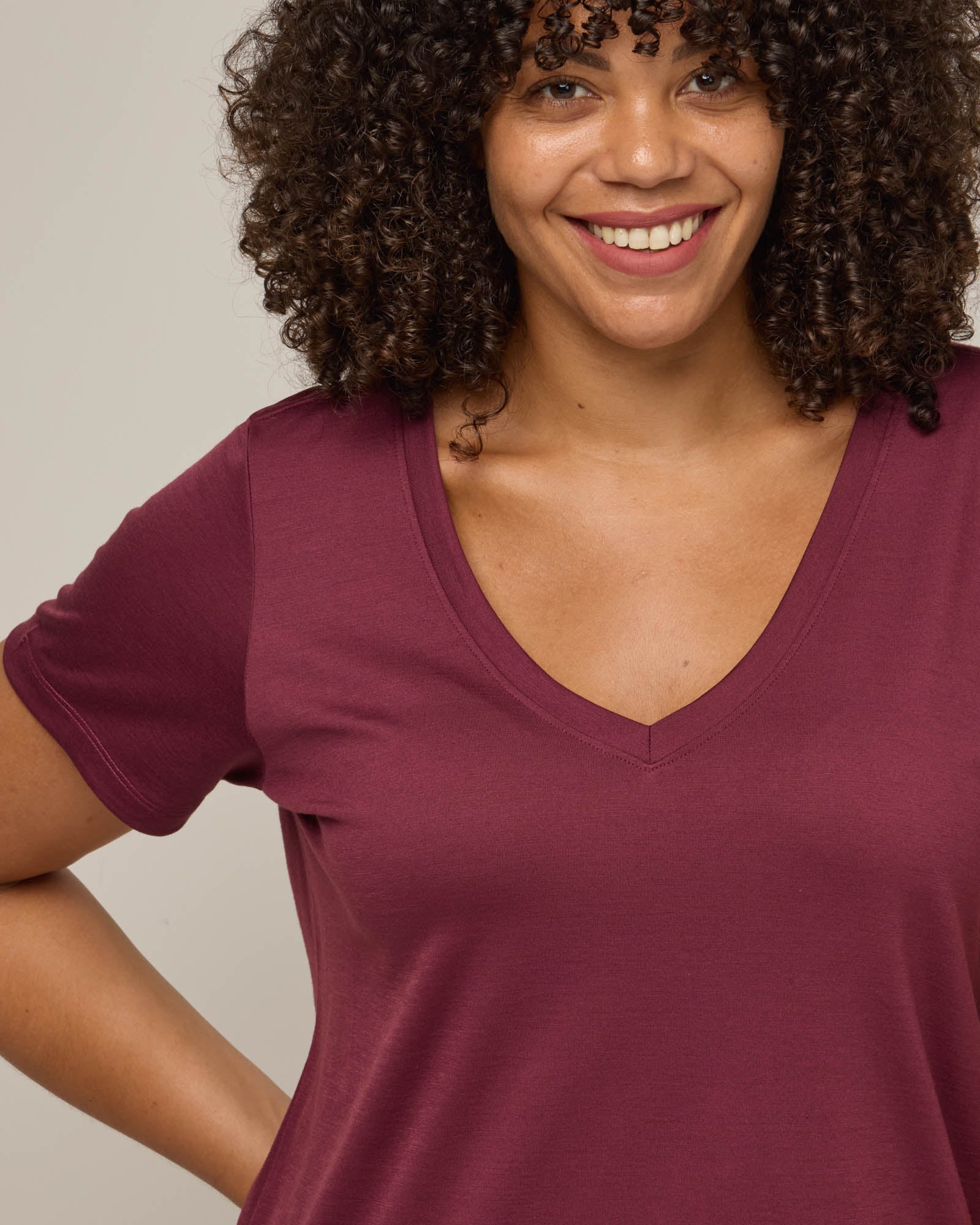 Morgan V-Neck Tee
