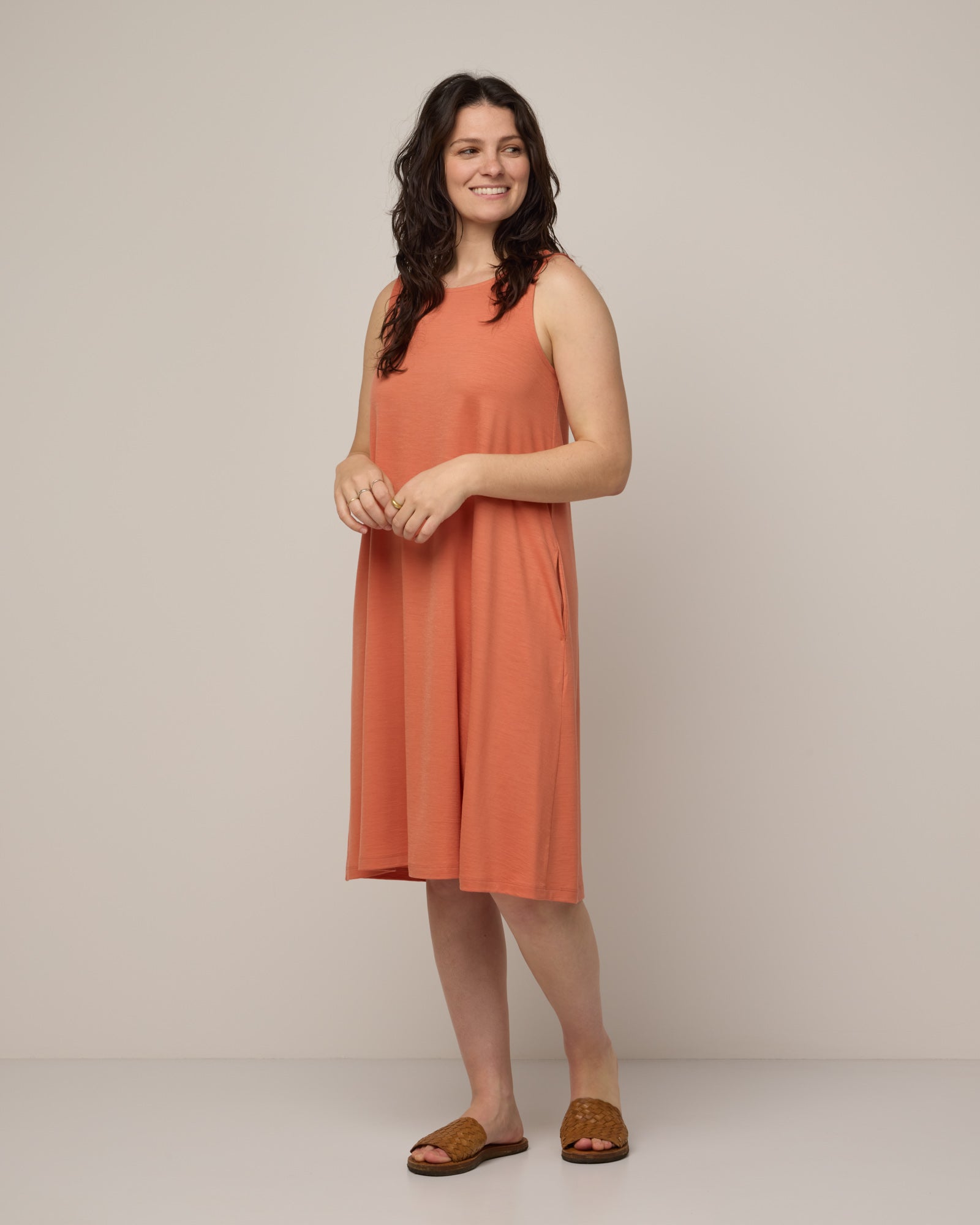 Camellia Tank Dress