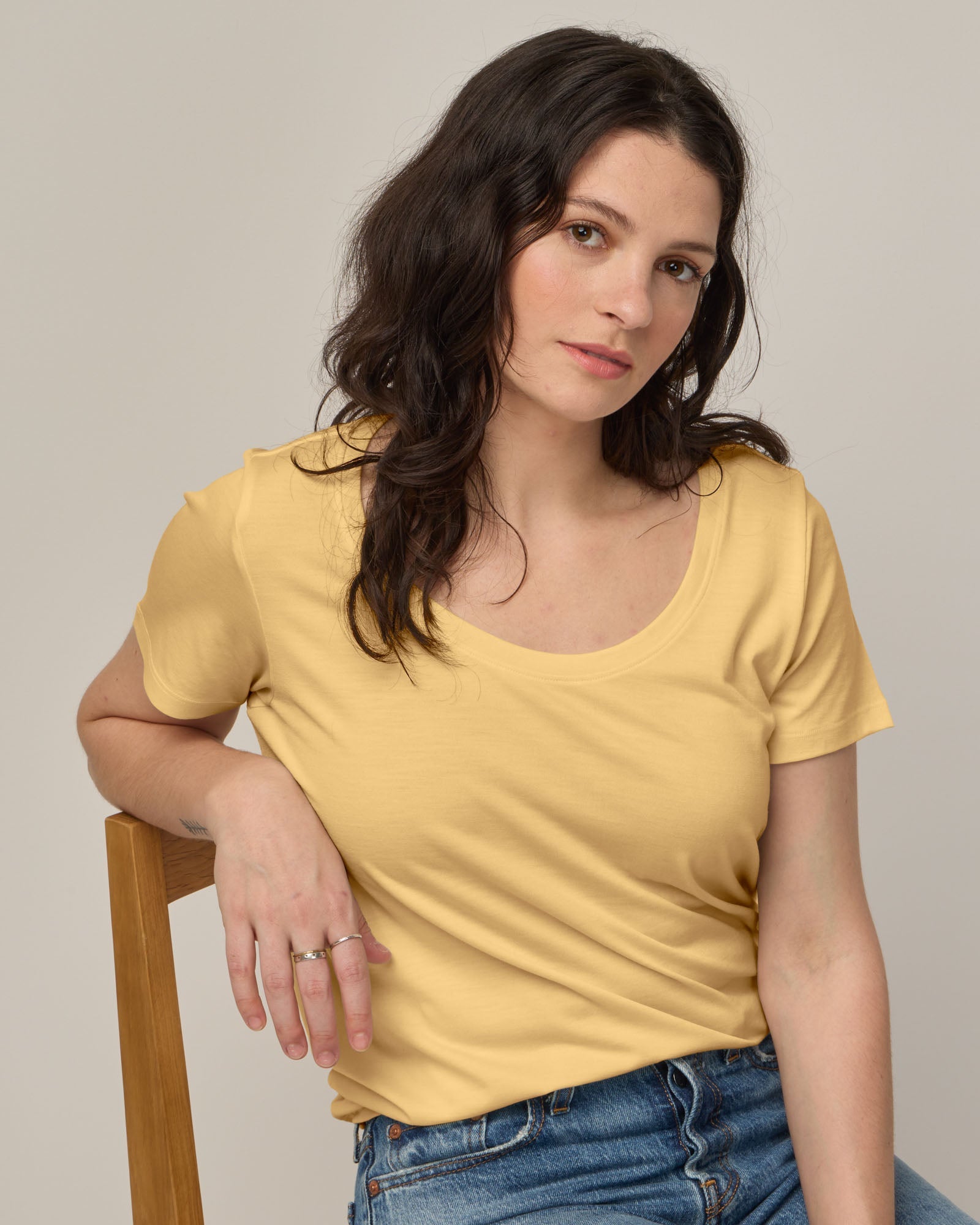 Stella Signature Scoop Neck Tee