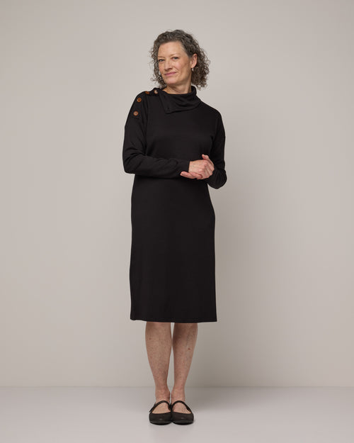 Interlock Rebecca Cowl Neck Dress