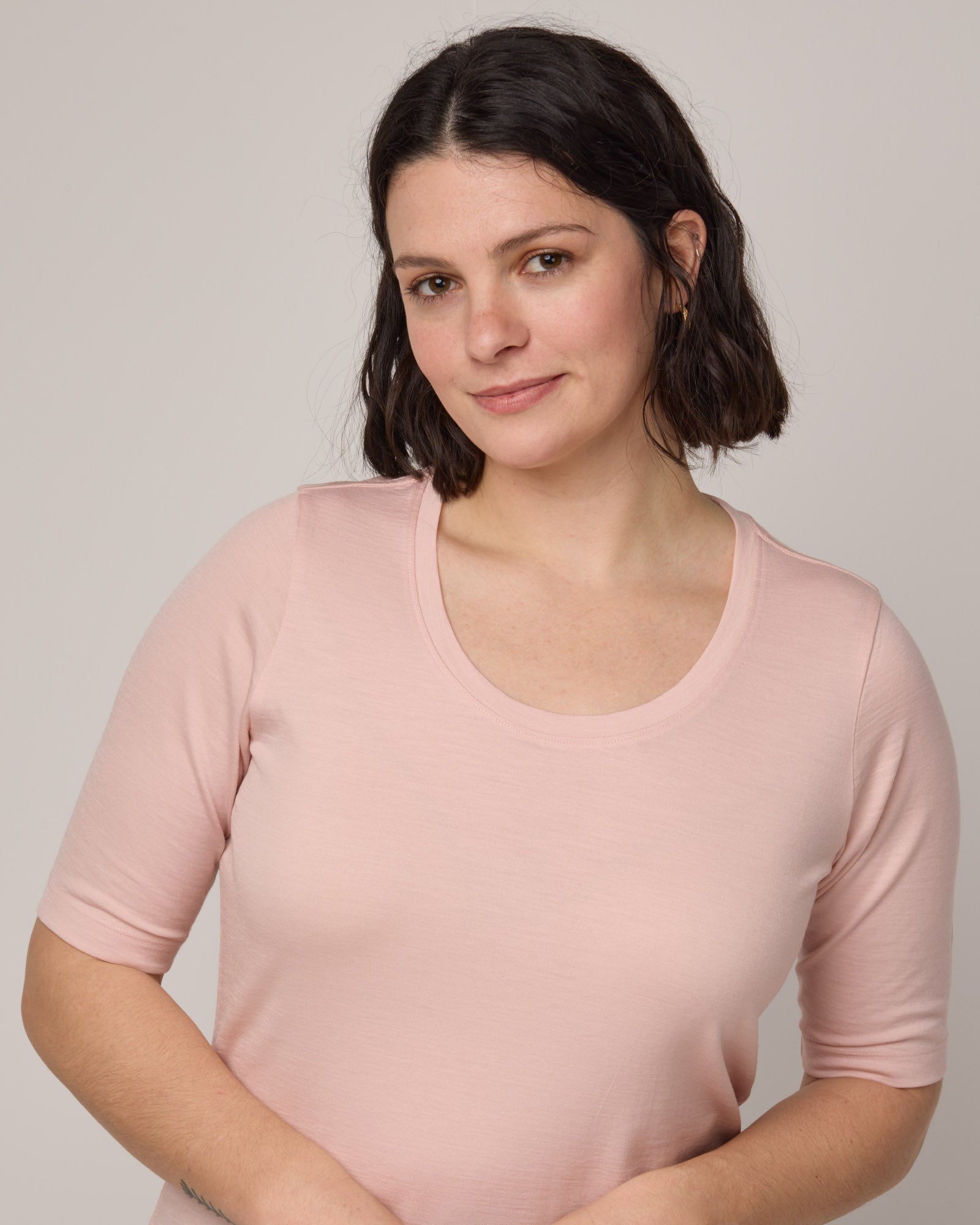 Celine Signature Elbow Sleeve Tee