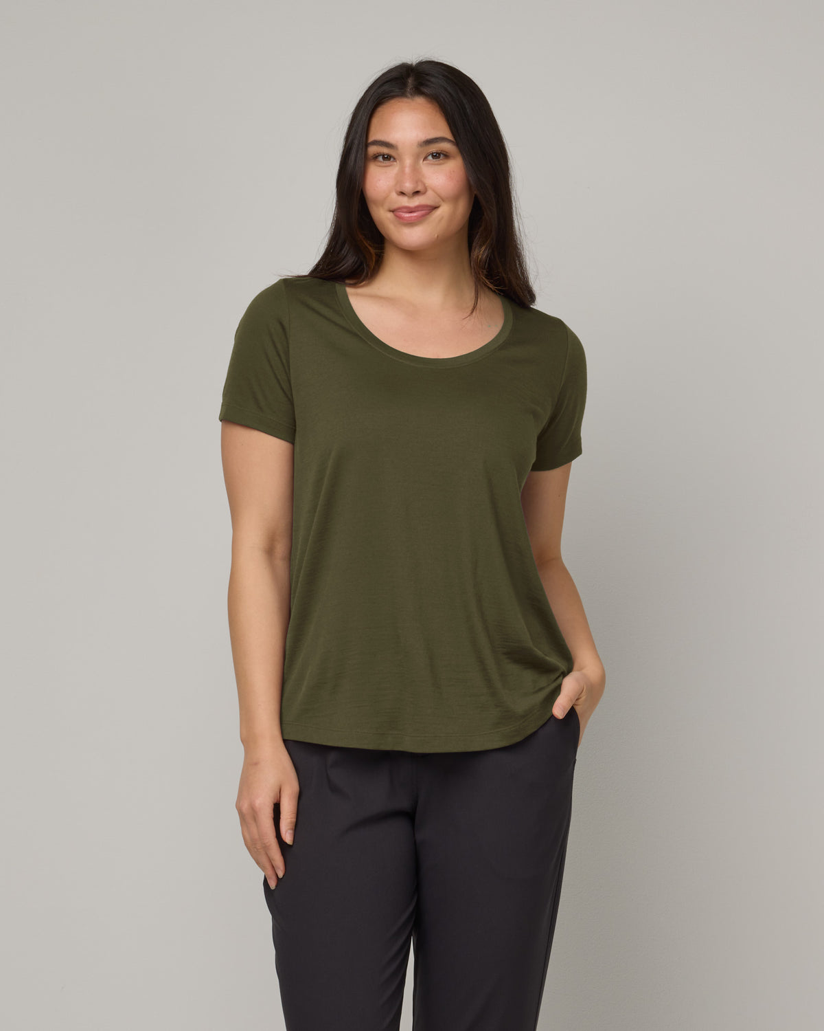 Stella Signature Scoop Neck Tee