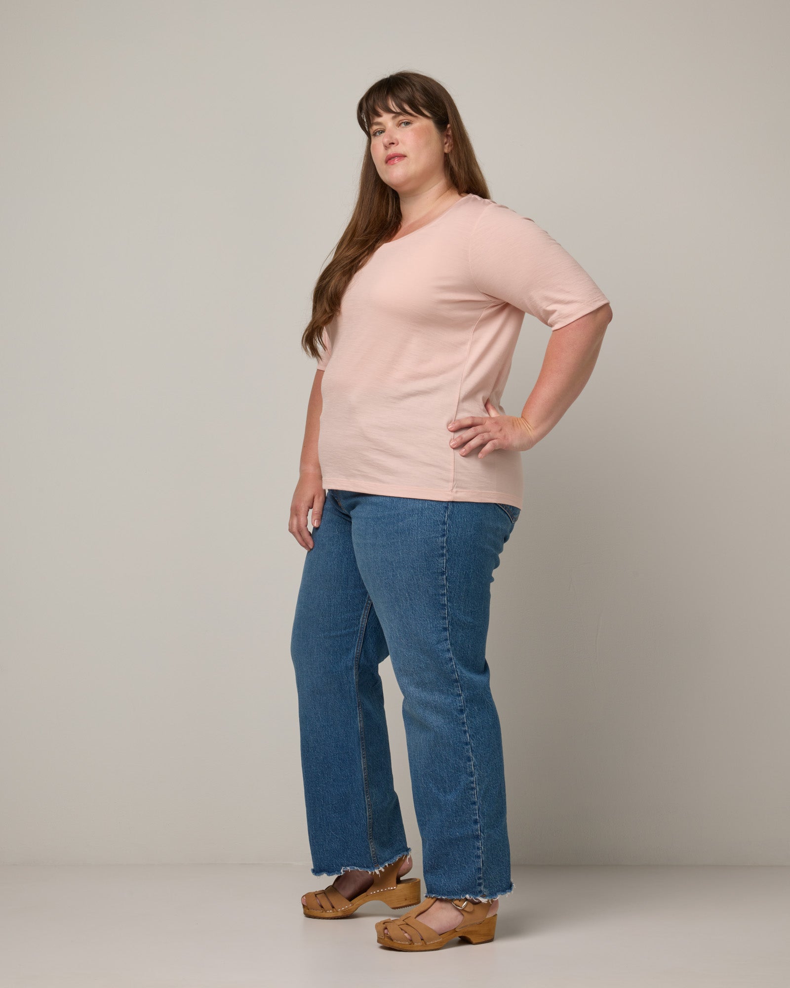 Celine Signature Elbow Sleeve Tee