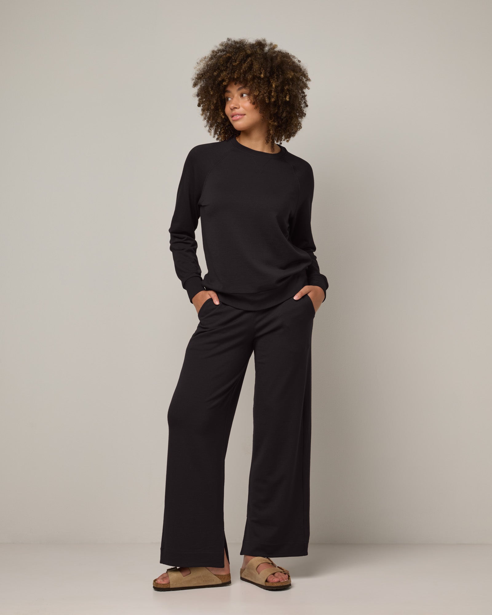 Aspen Wide Leg Sweatpants