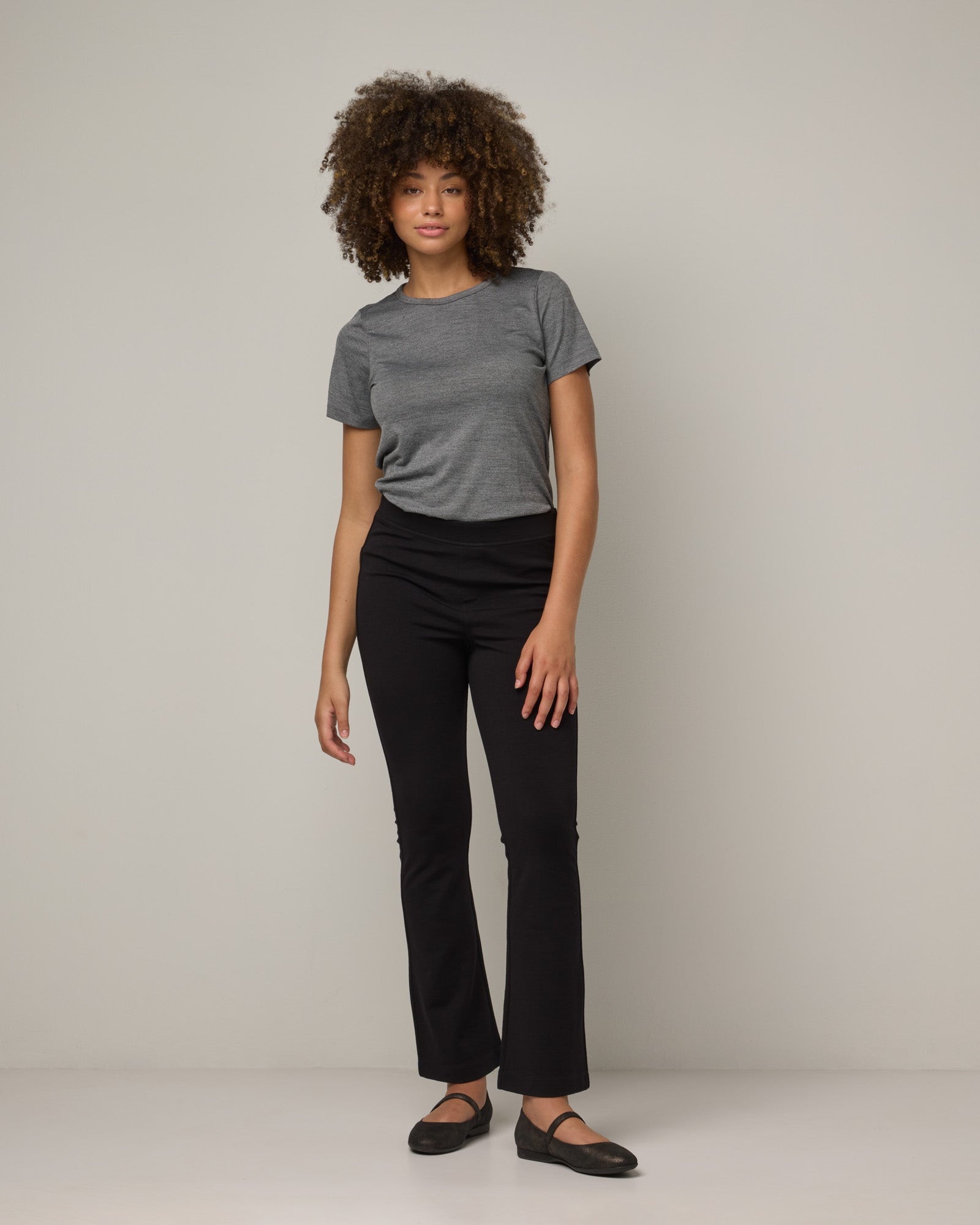Foster Kick Flare Ponte Trouser