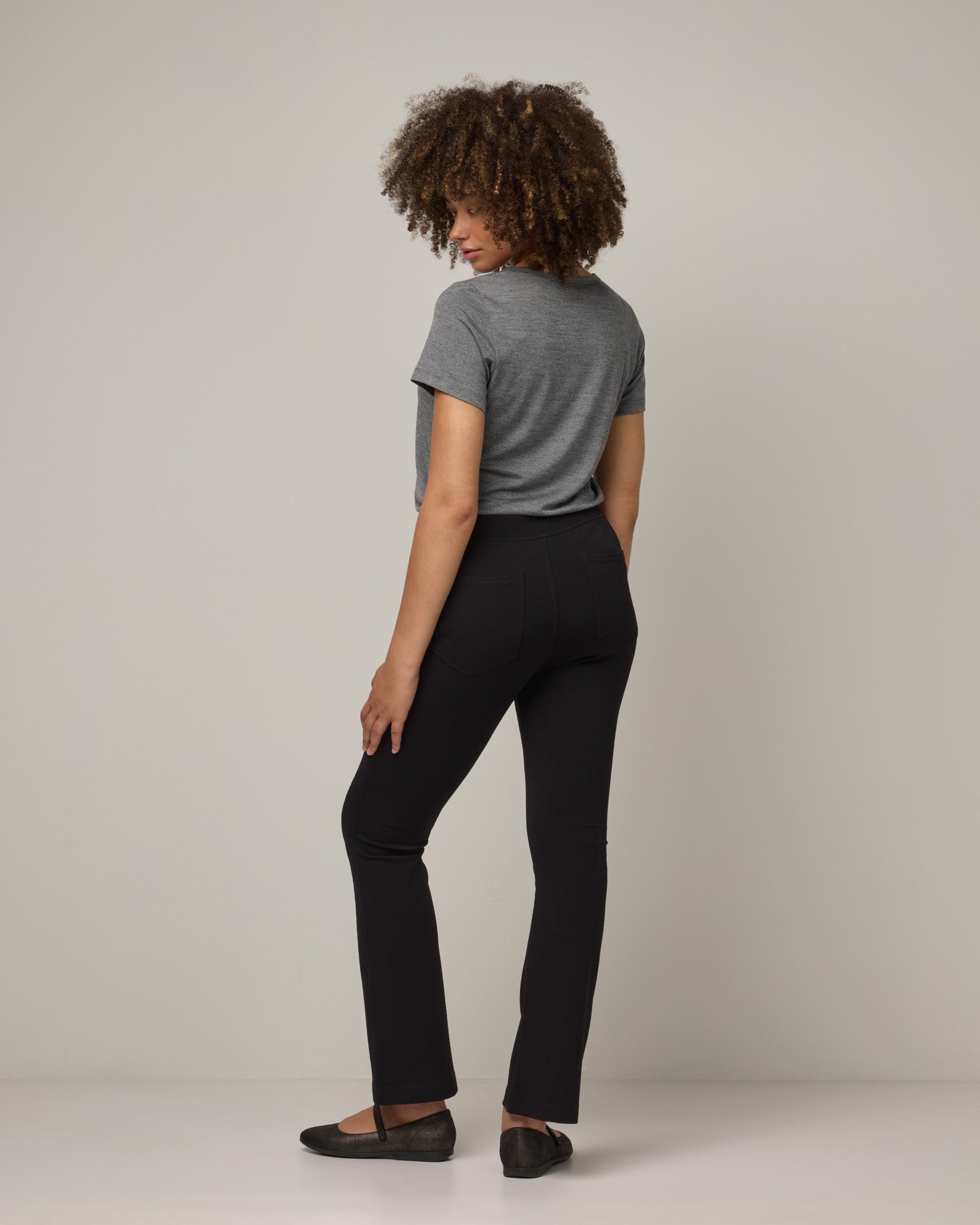Foster Kick Flare Ponte Trouser