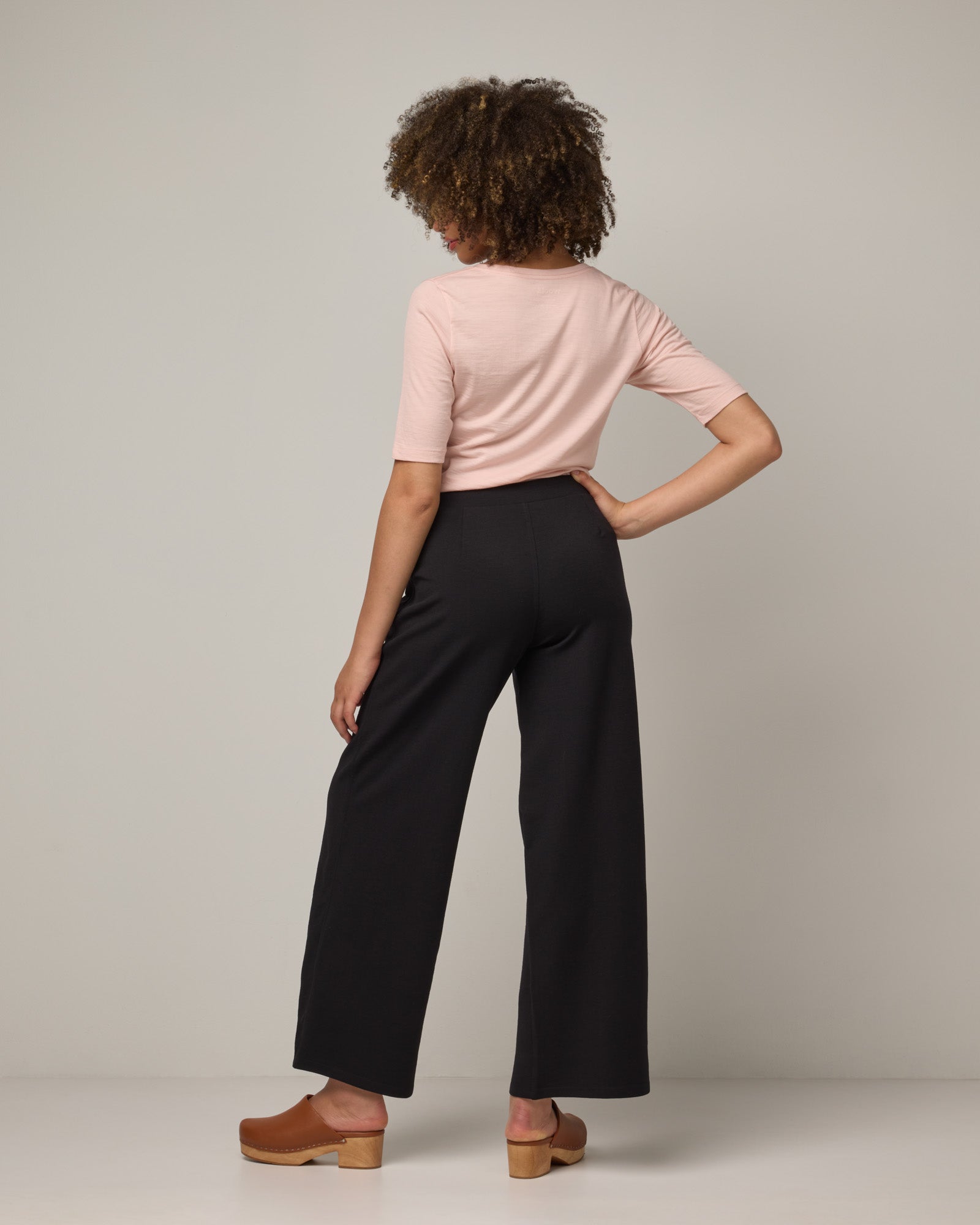 Lane Wide Leg Ponte Trouser
