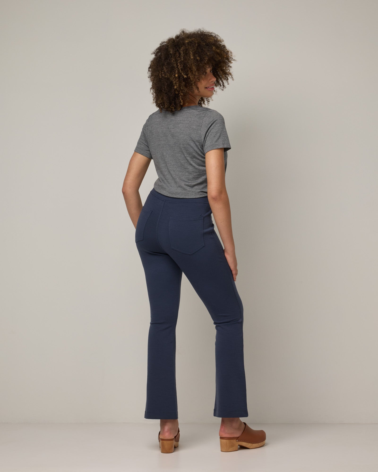 Foster Kick Flare Ponte Trouser