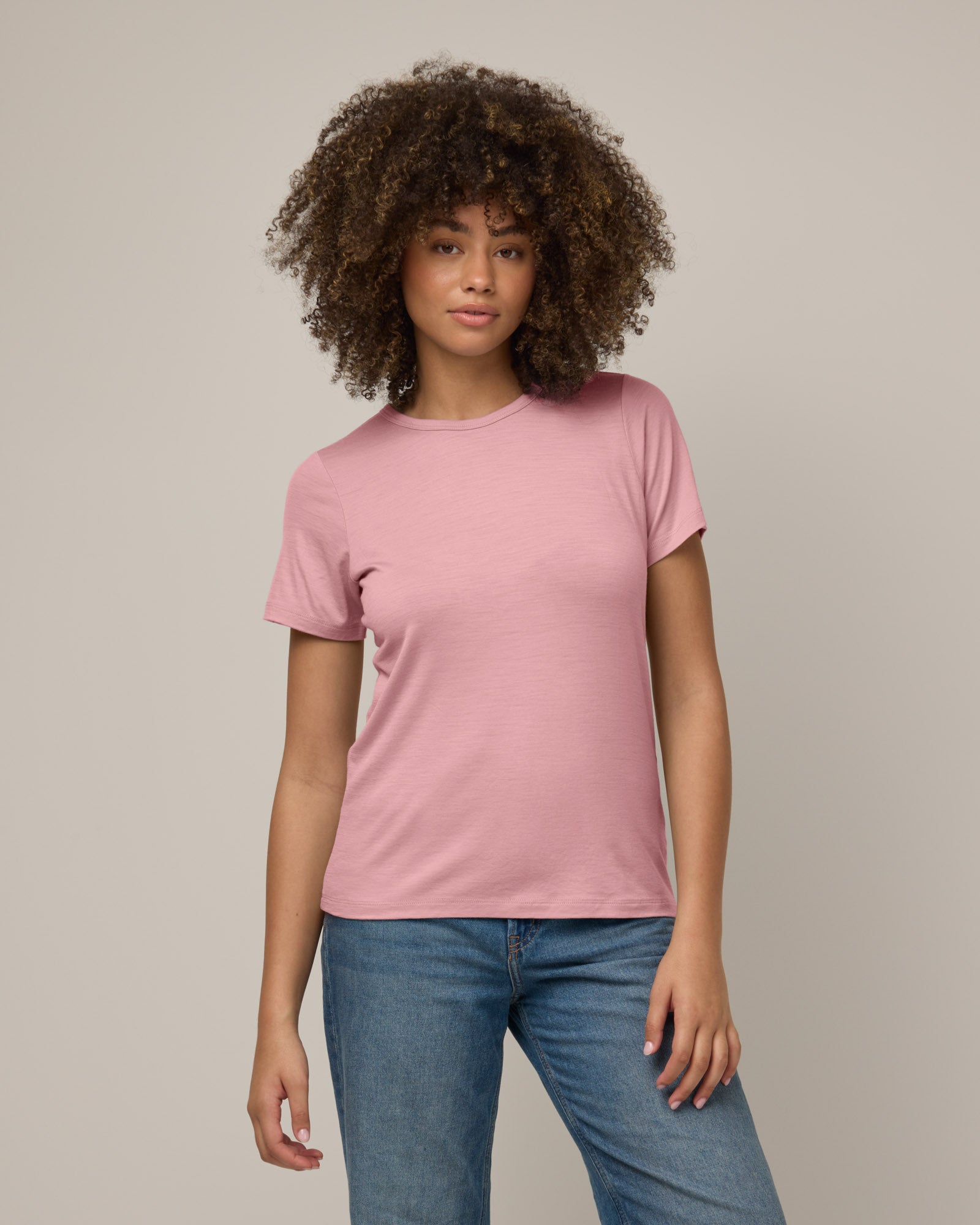 Cara 100% Wool Fitted Tee