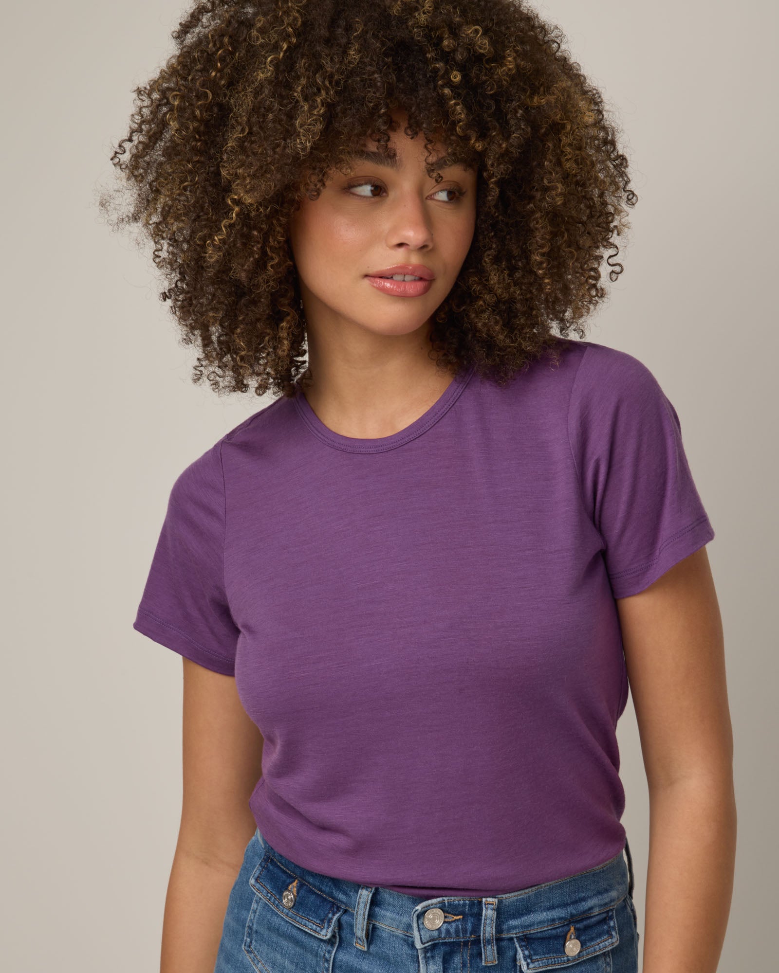 Cara 100% Wool Fitted Tee