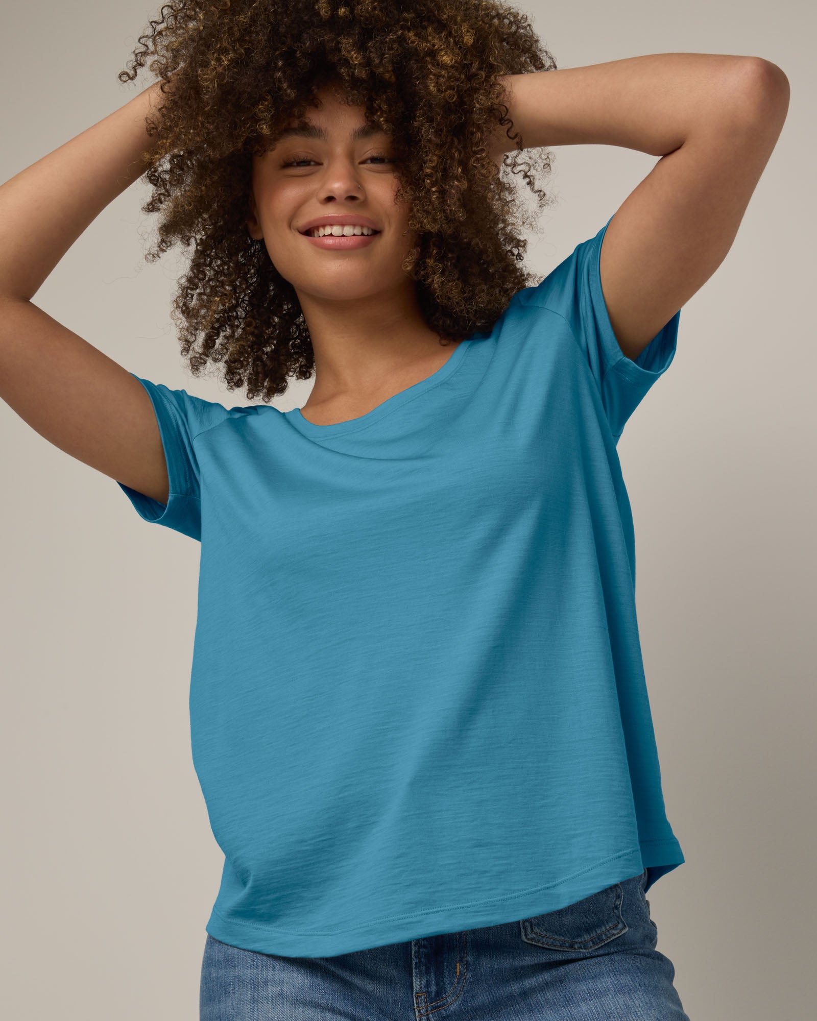 Stella Signature Scoop Neck Tee