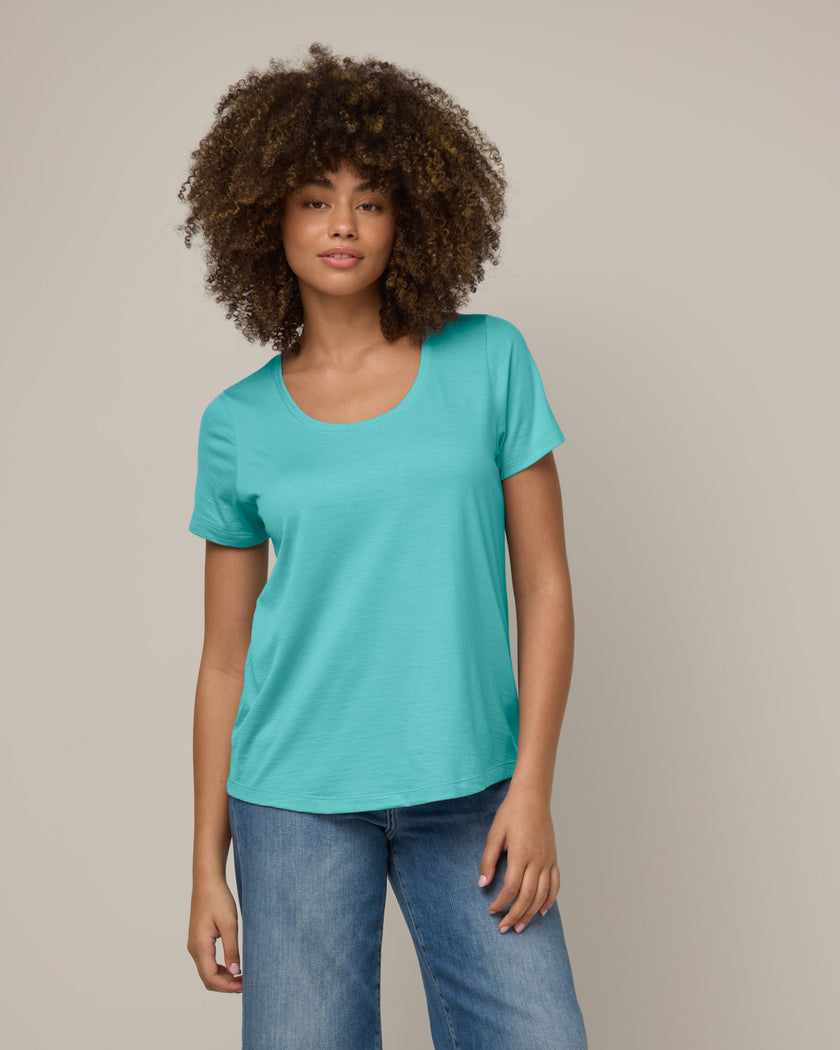 Stella Signature Scoop Neck Tee