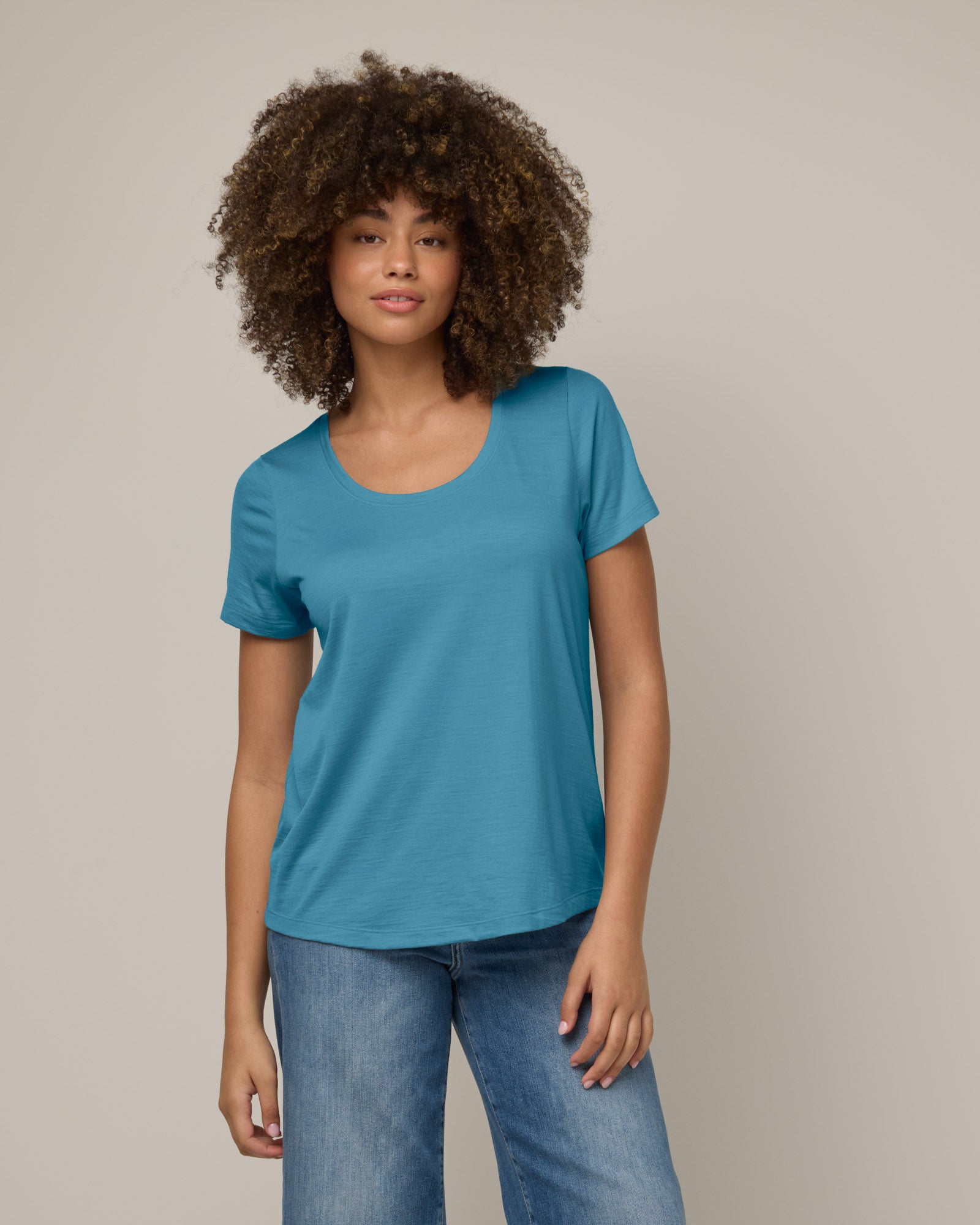 Stella Signature Scoop Neck Tee
