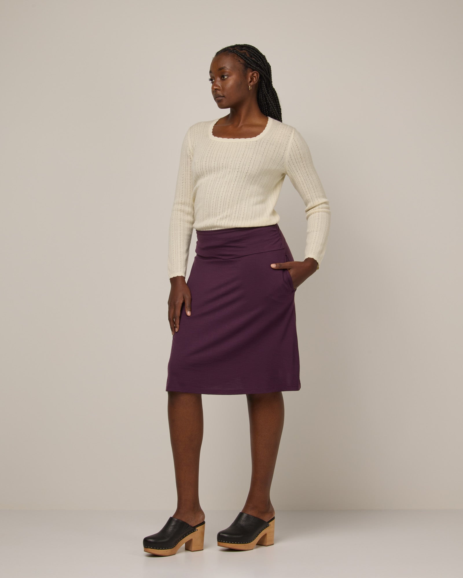 model-spec:Naomi is 176cm, wearing a size M