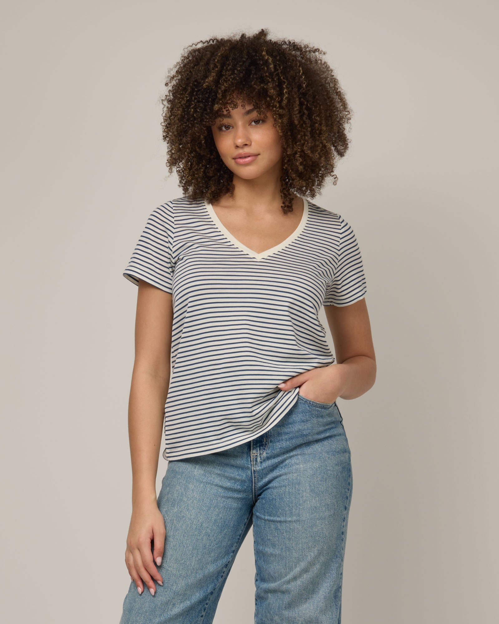 Morgan V-Neck Tee
