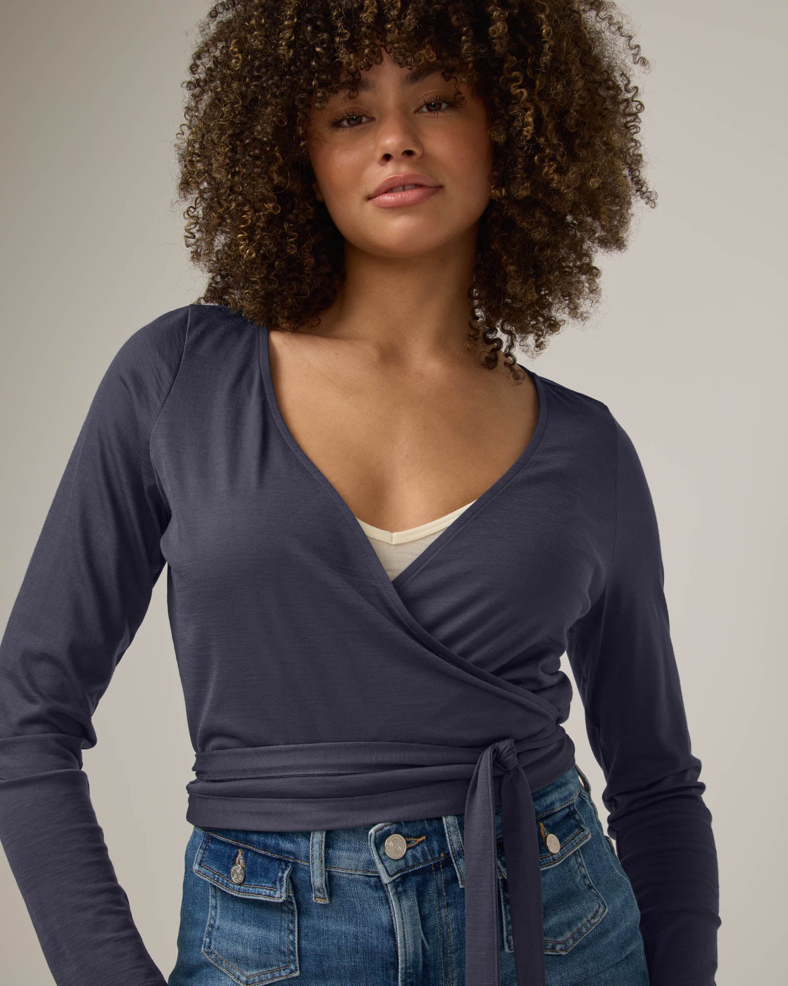 Natalia Wrap Top