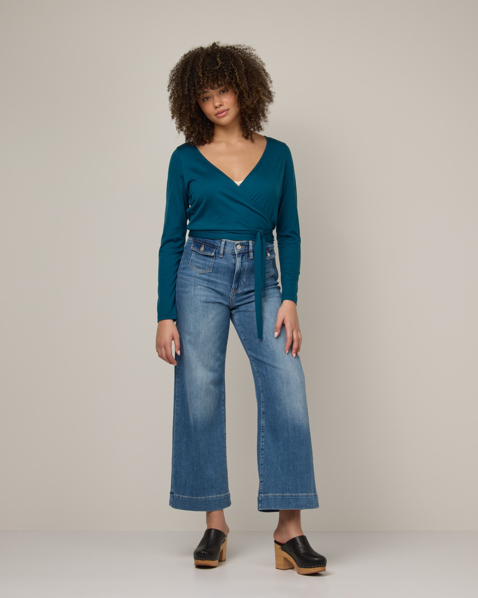 Natalia Wrap Top