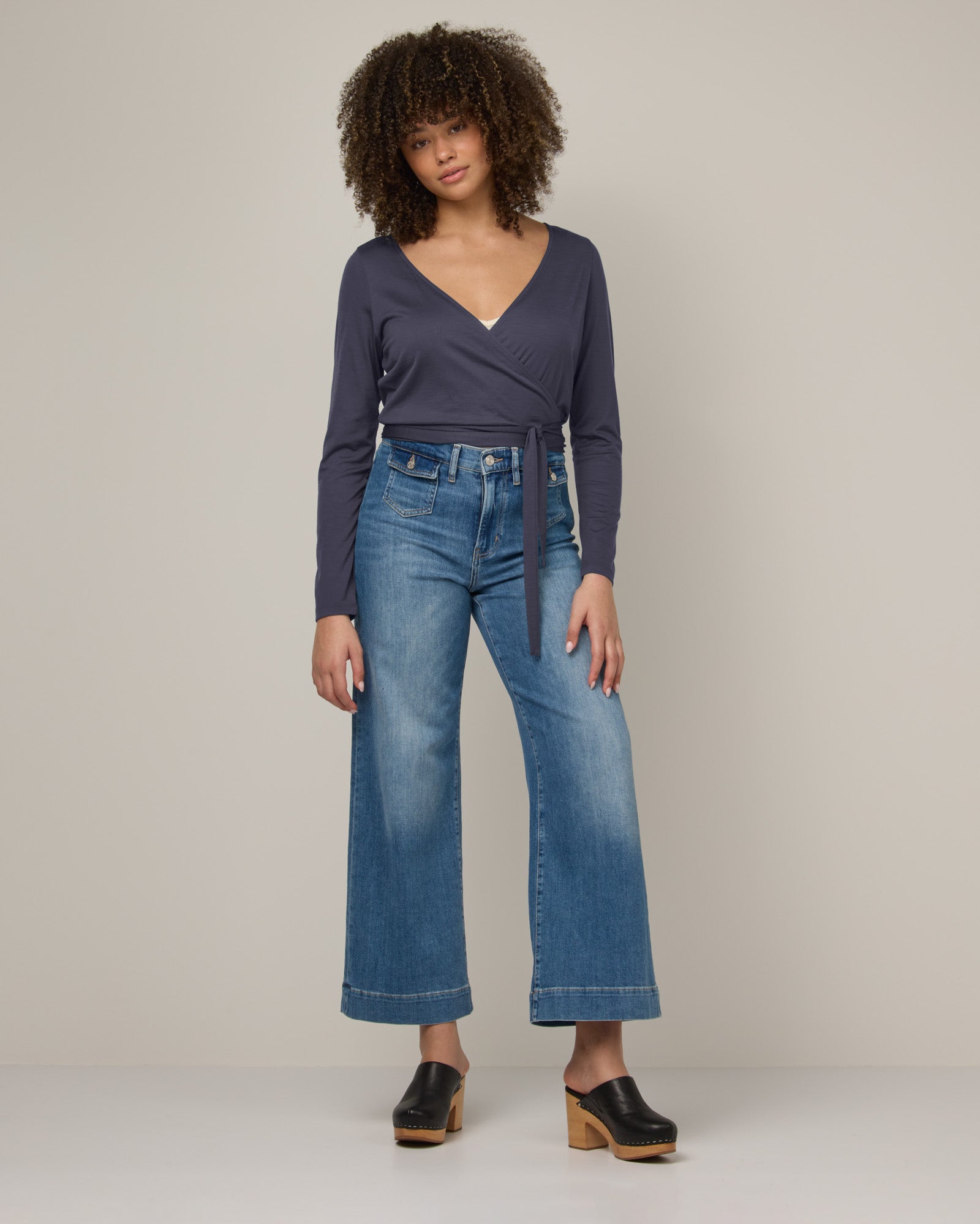 Natalia Wrap Top