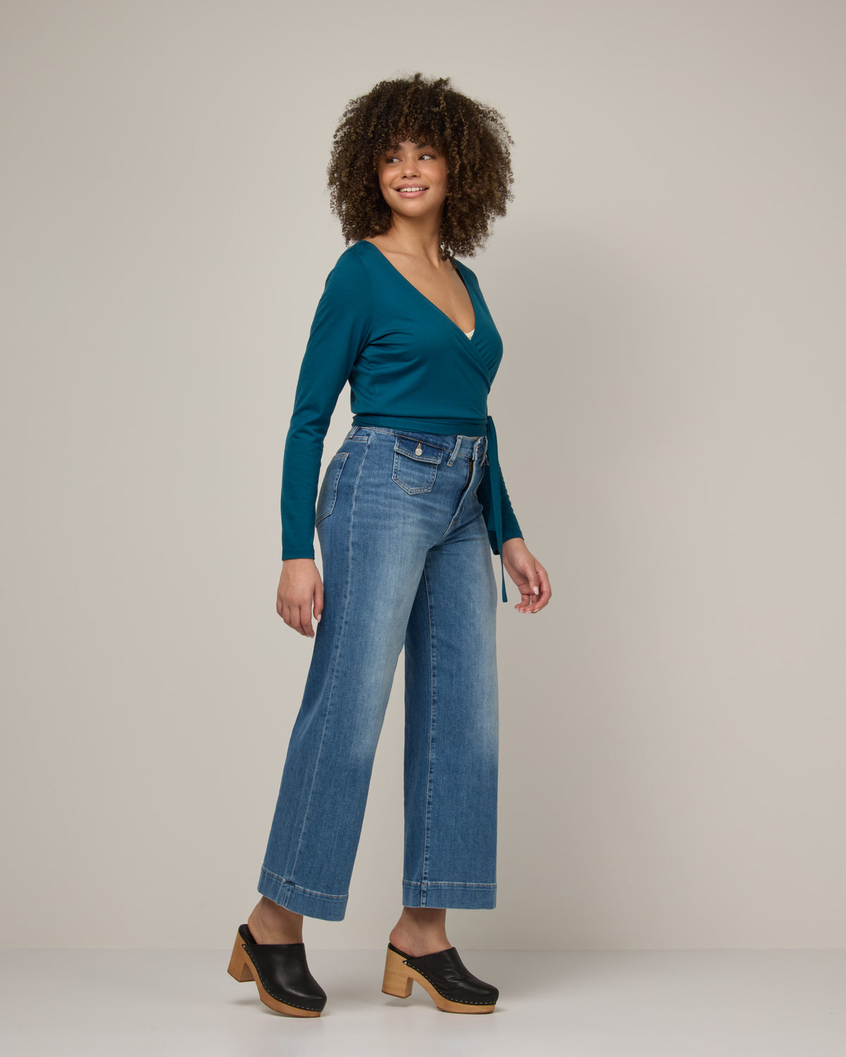 Natalia Wrap Top
