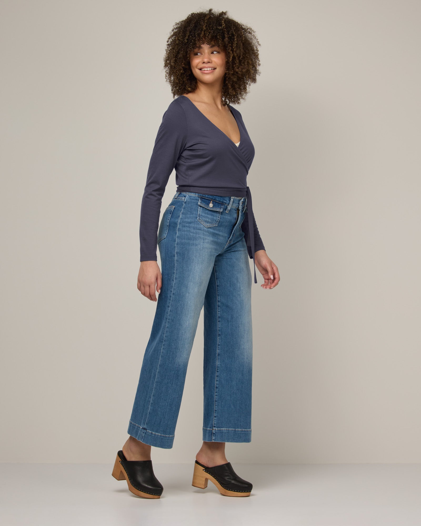 Natalia Wrap Top