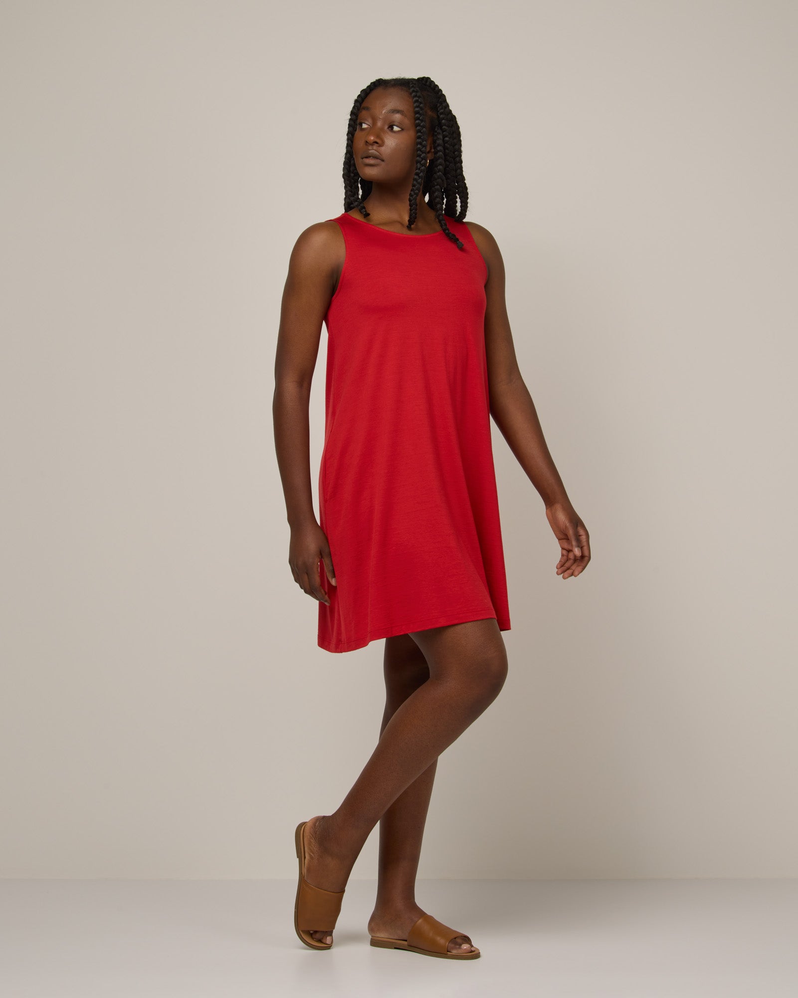 Camellia Tank Dress