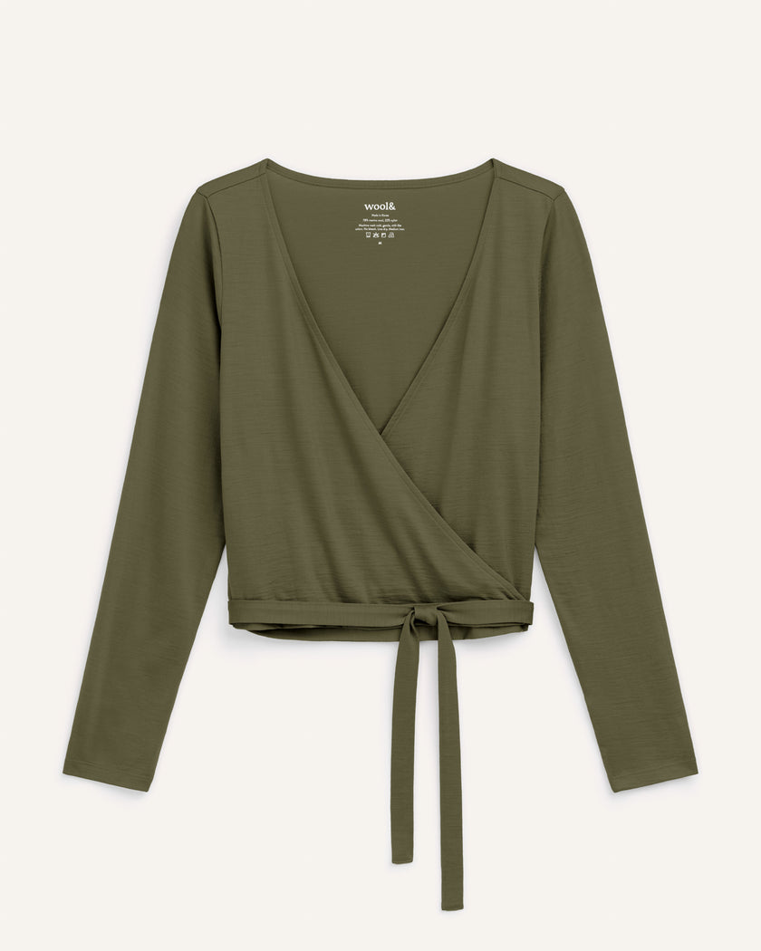 Natalia Wrap Top
