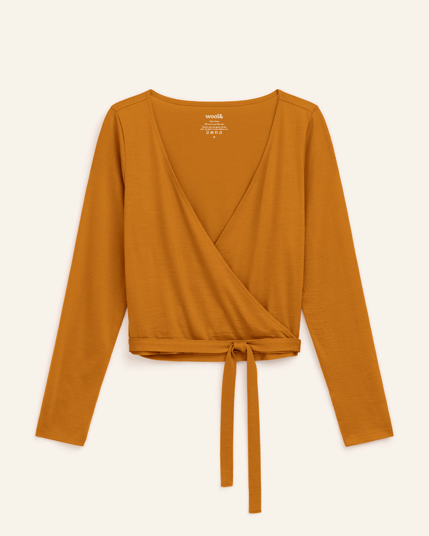 Natalia Wrap Top