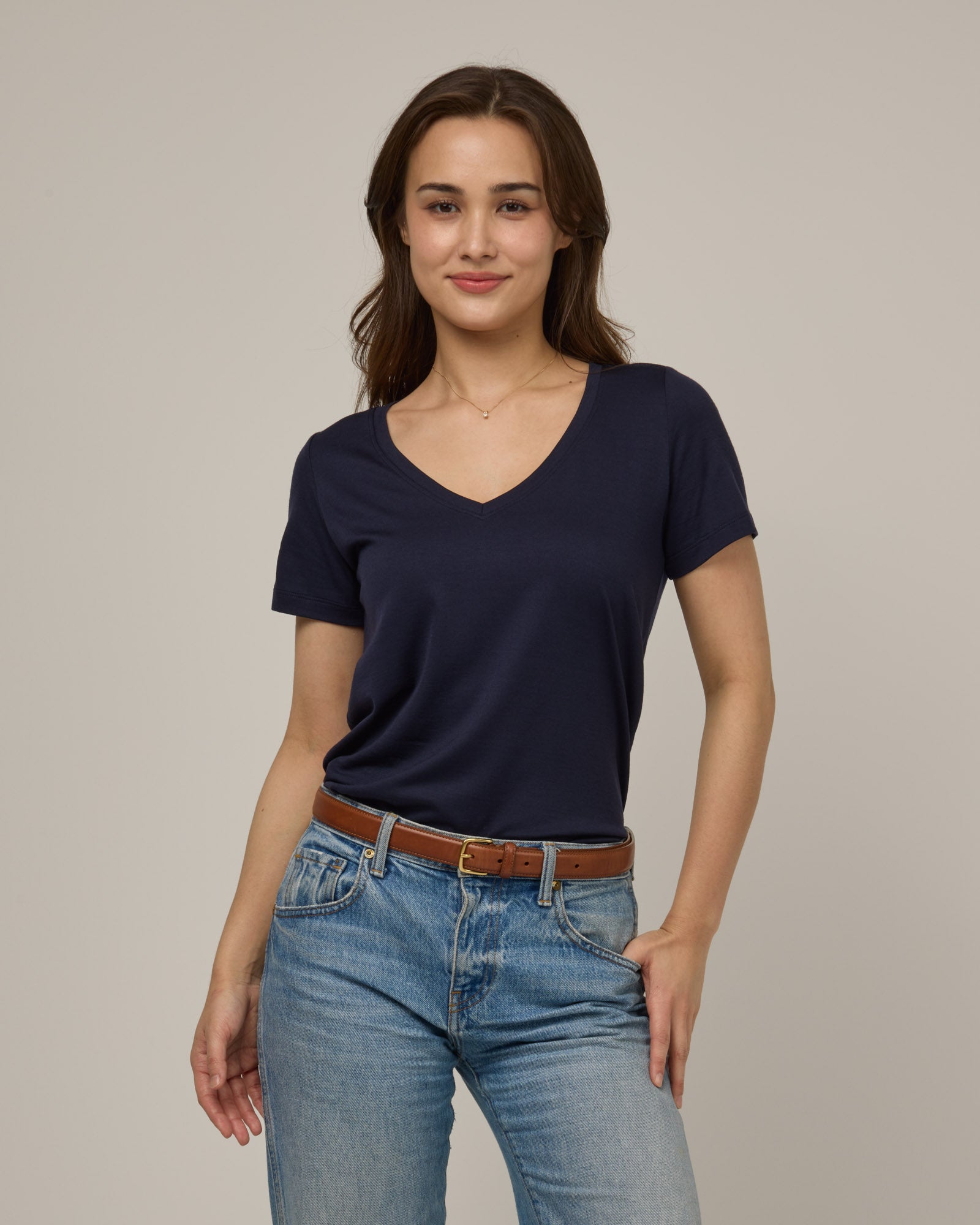 Morgan V-Neck Tee