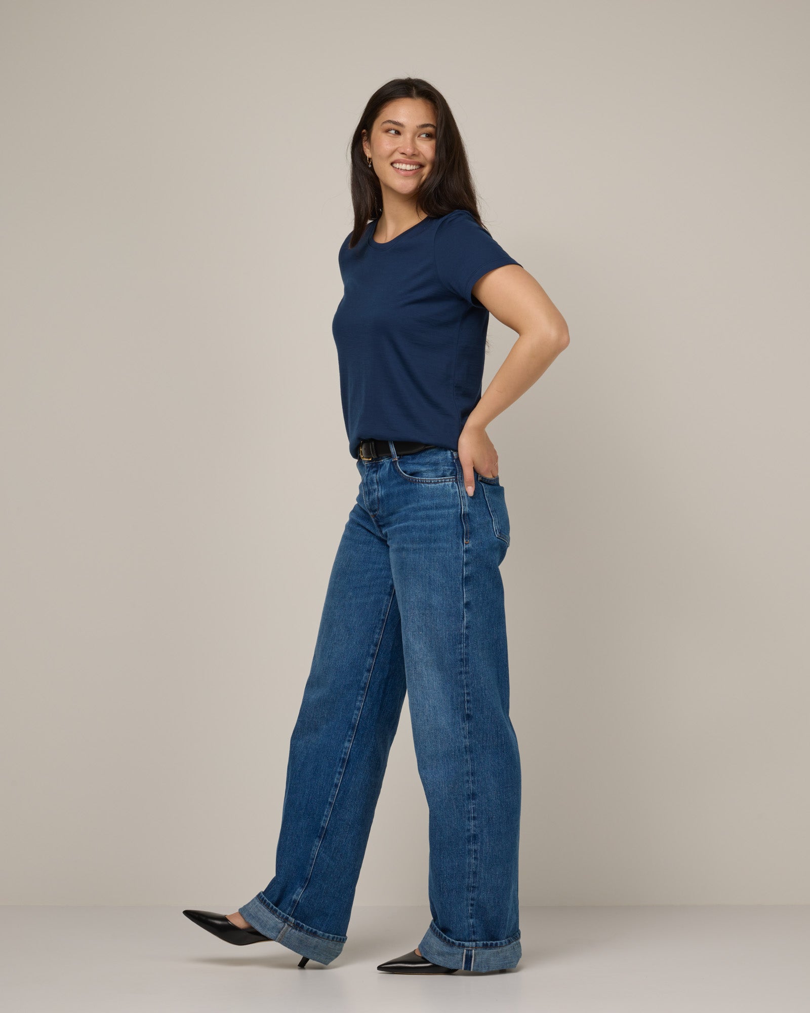 model-spec:Maile is 175cm, wearing a size M