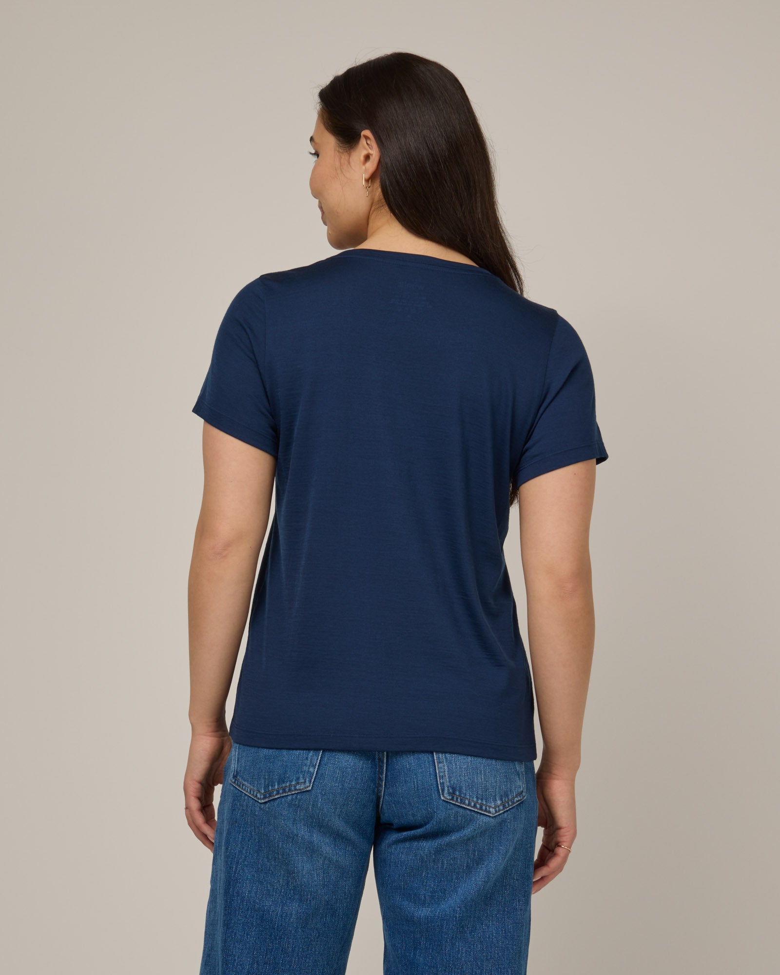 Zoe Easy Crew Neck Tee