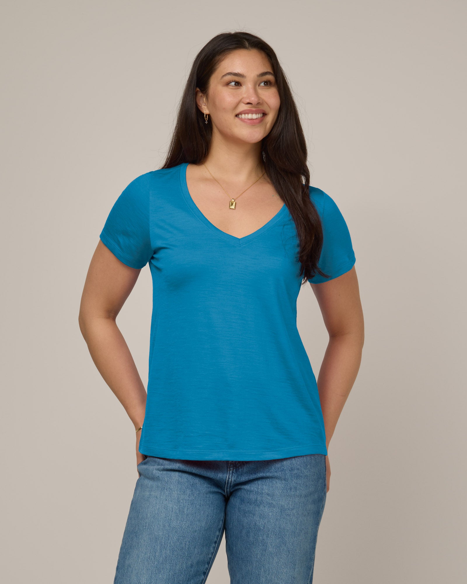Morgan V-Neck Tee