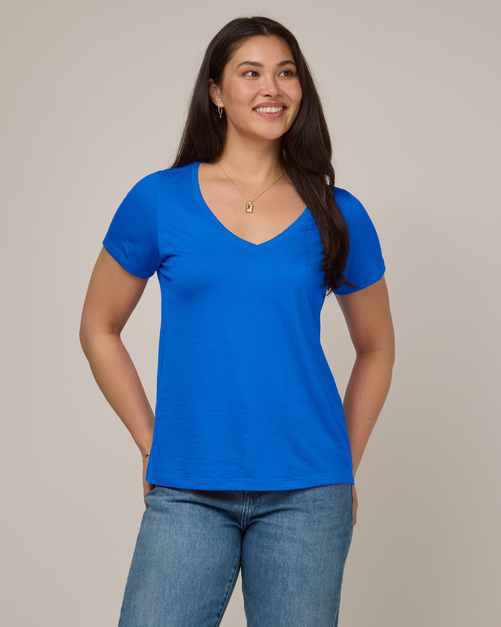 Morgan V-Neck Tee