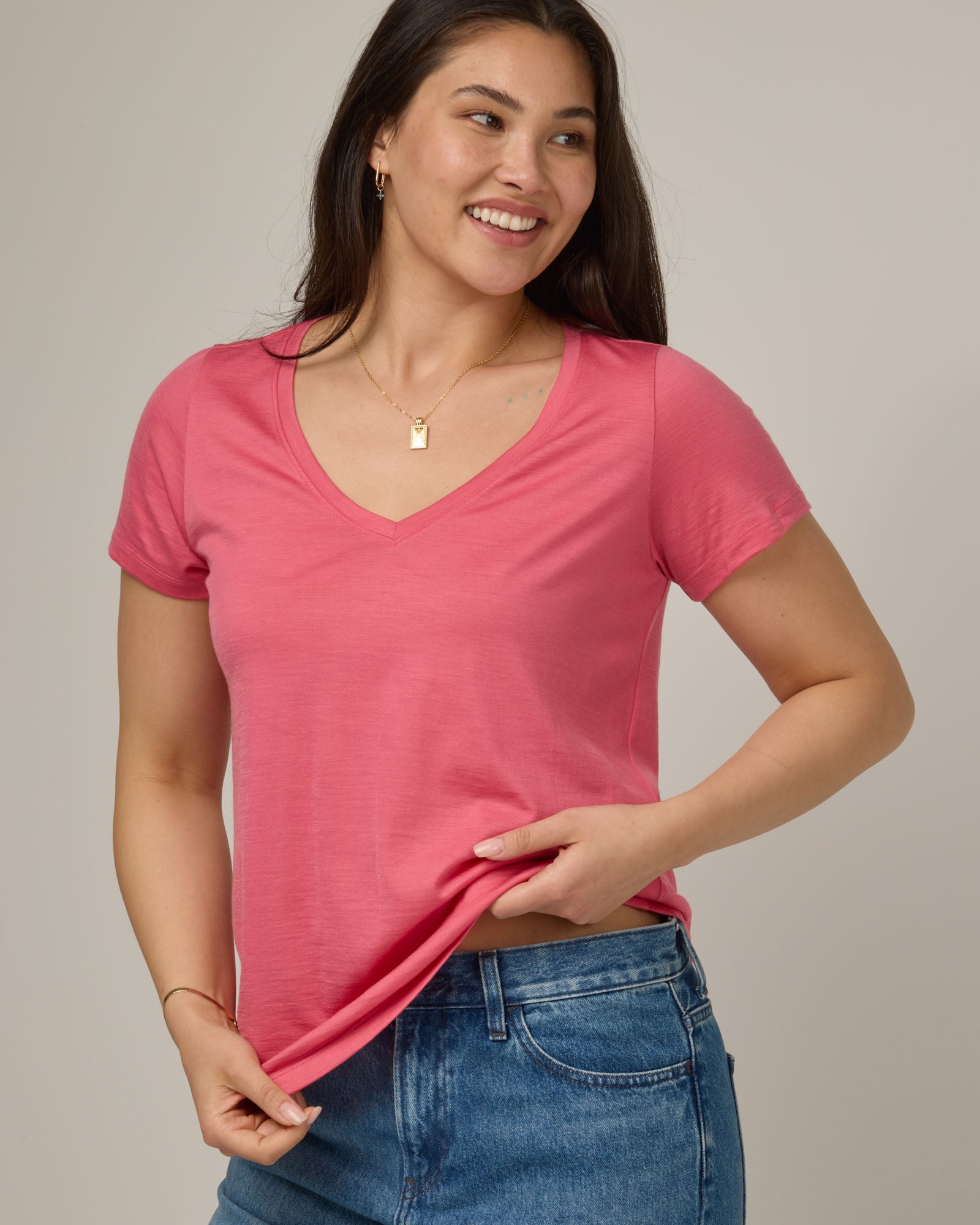 Morgan V-Neck Tee