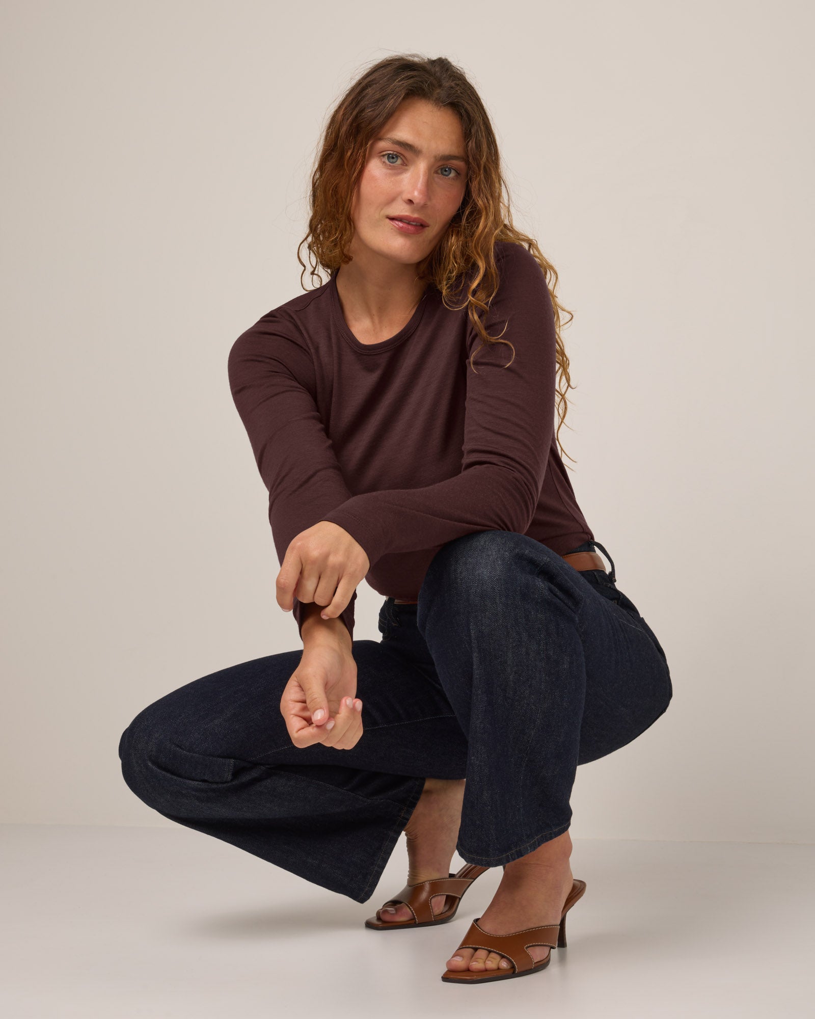 Sloan 100% Wool Fitted Tee