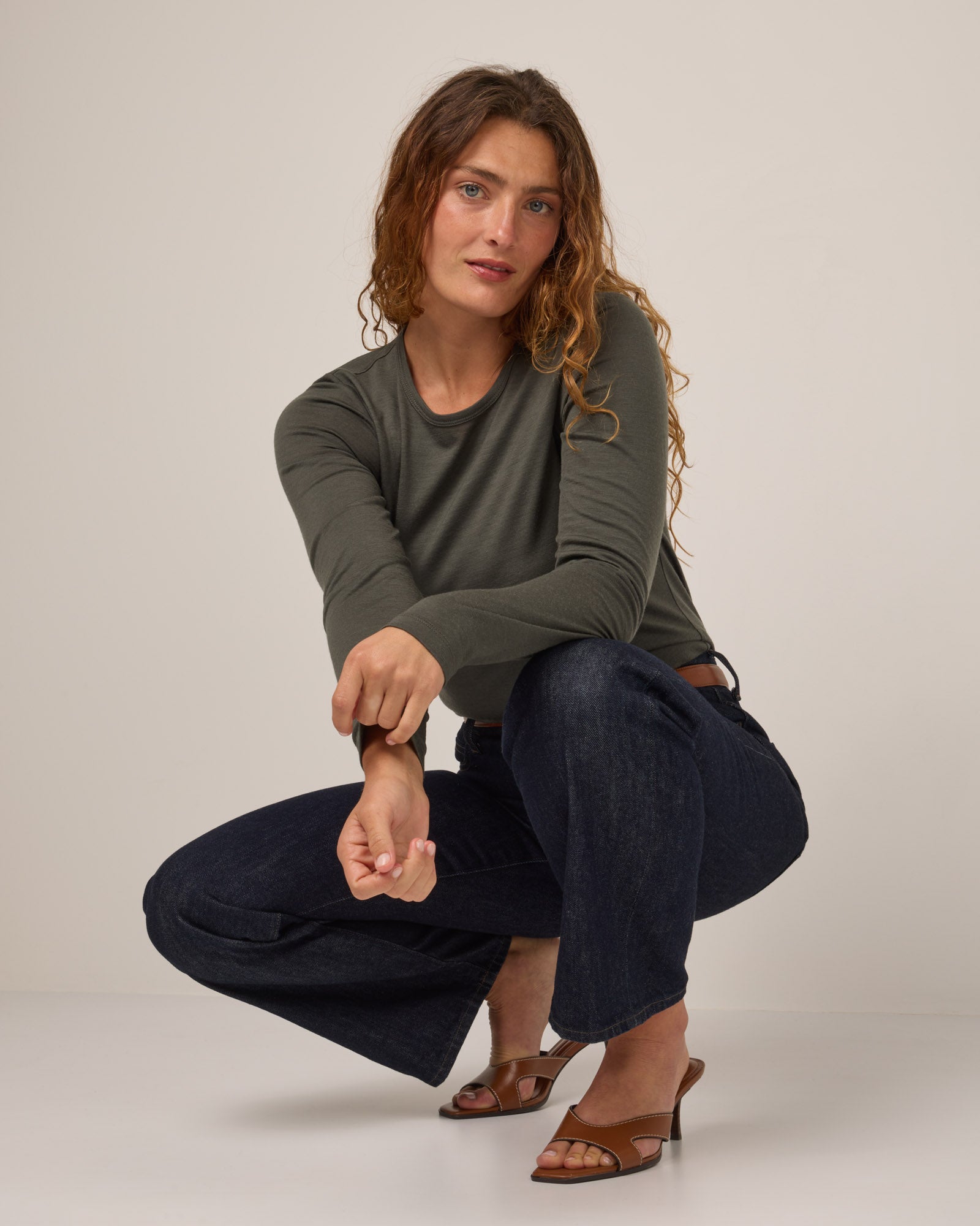 Sloan 100% Wool Fitted Tee