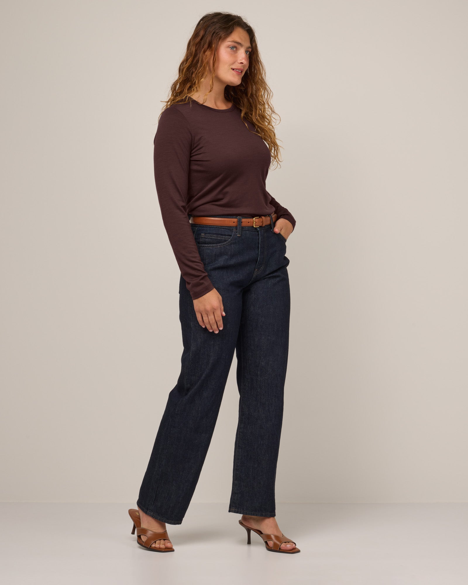 Sloan 100% Wool Fitted Tee