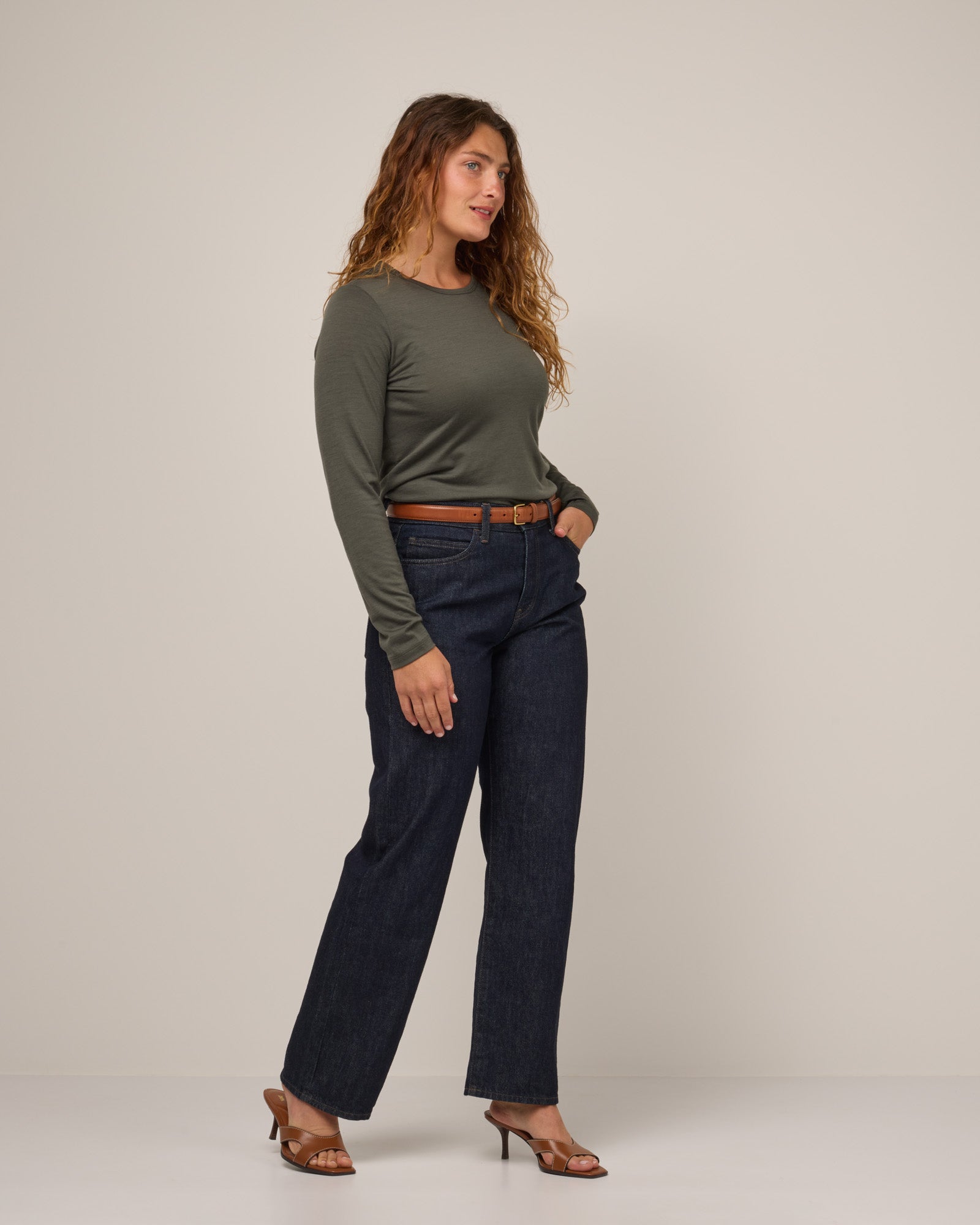 Sloan 100% Wool Fitted Tee