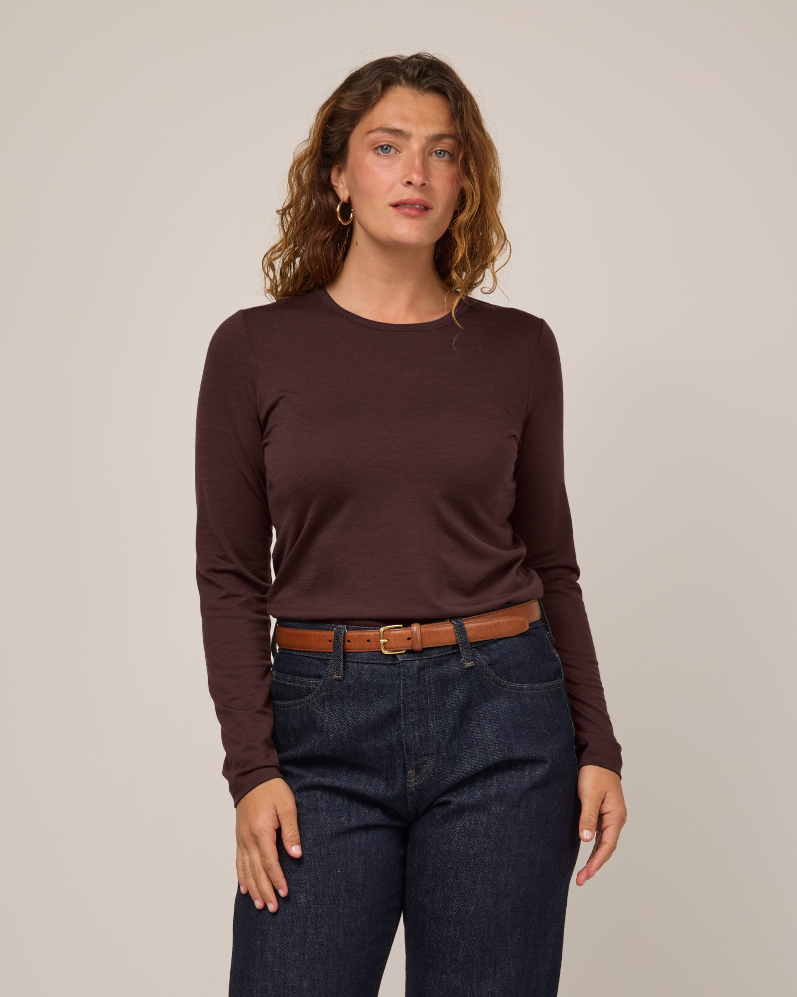 Sloan 100% Wool Fitted Tee