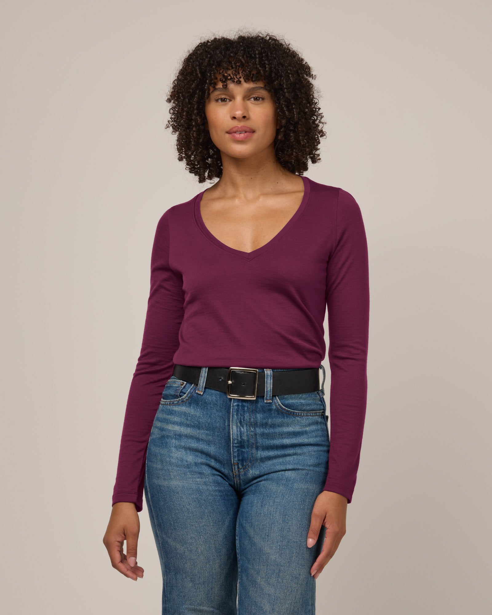 Brenton V Neck Tee