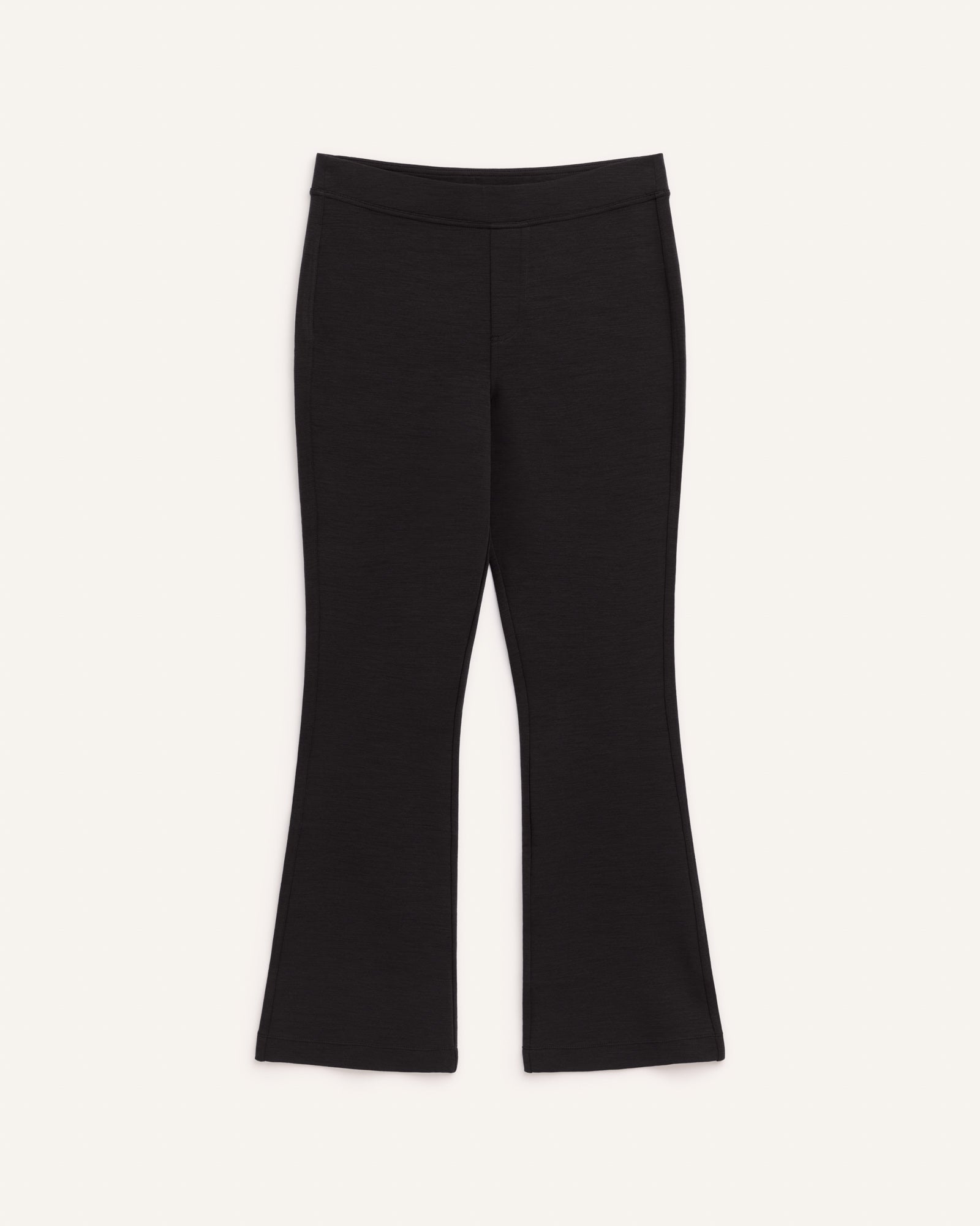 Foster Merino Wool Kick Flare Ponte Pant - Black – Foster Kick