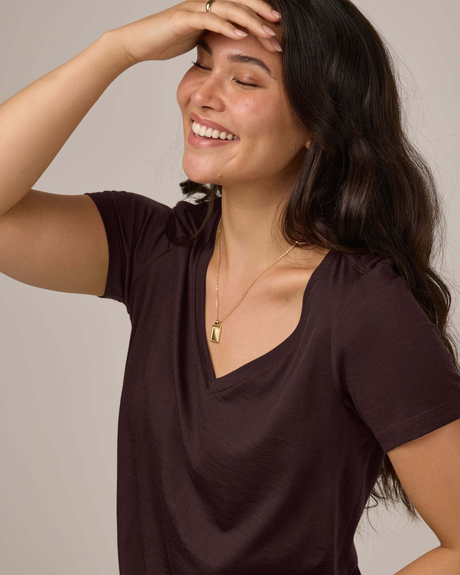 Morgan V-Neck Tee