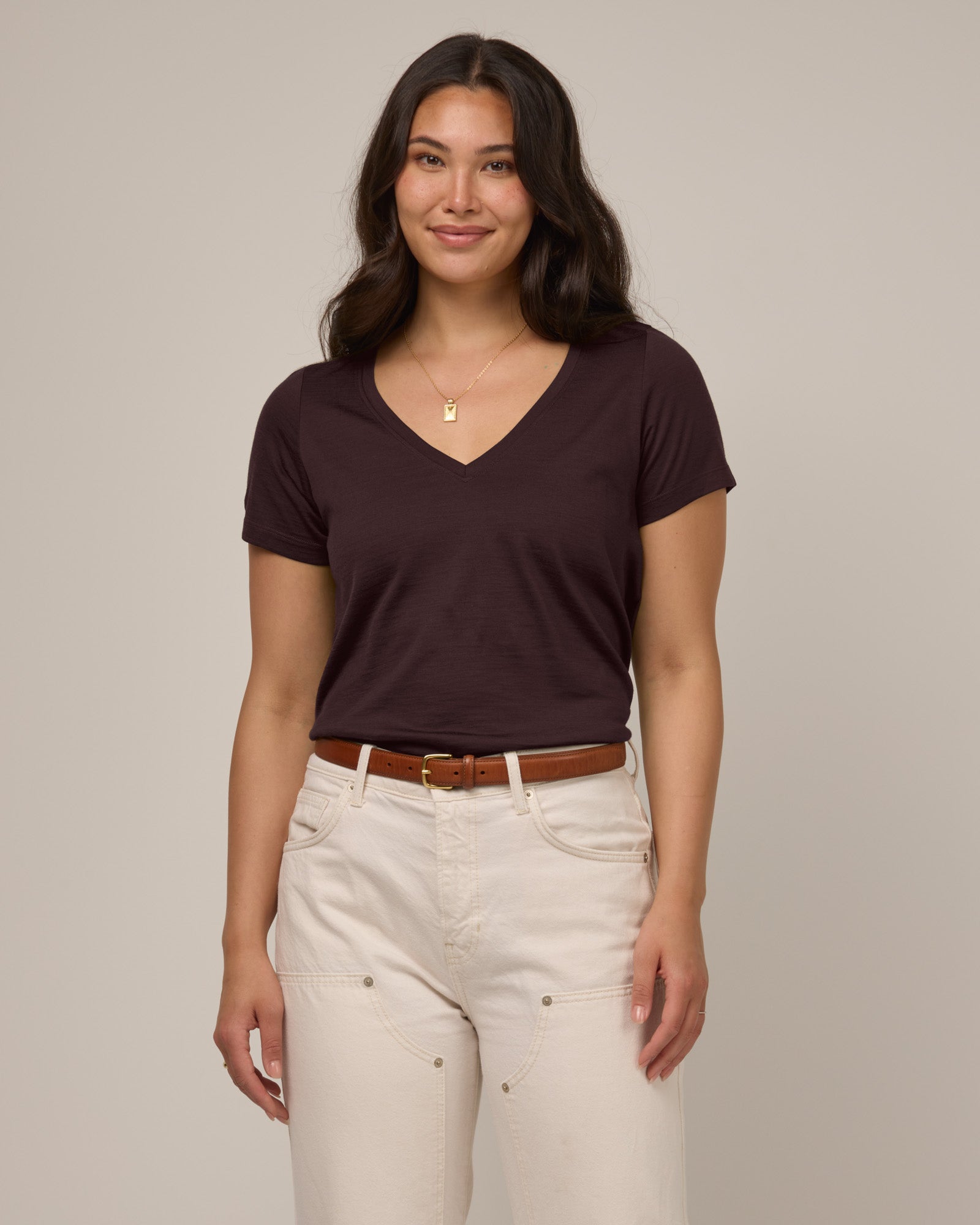 Morgan V-Neck Tee