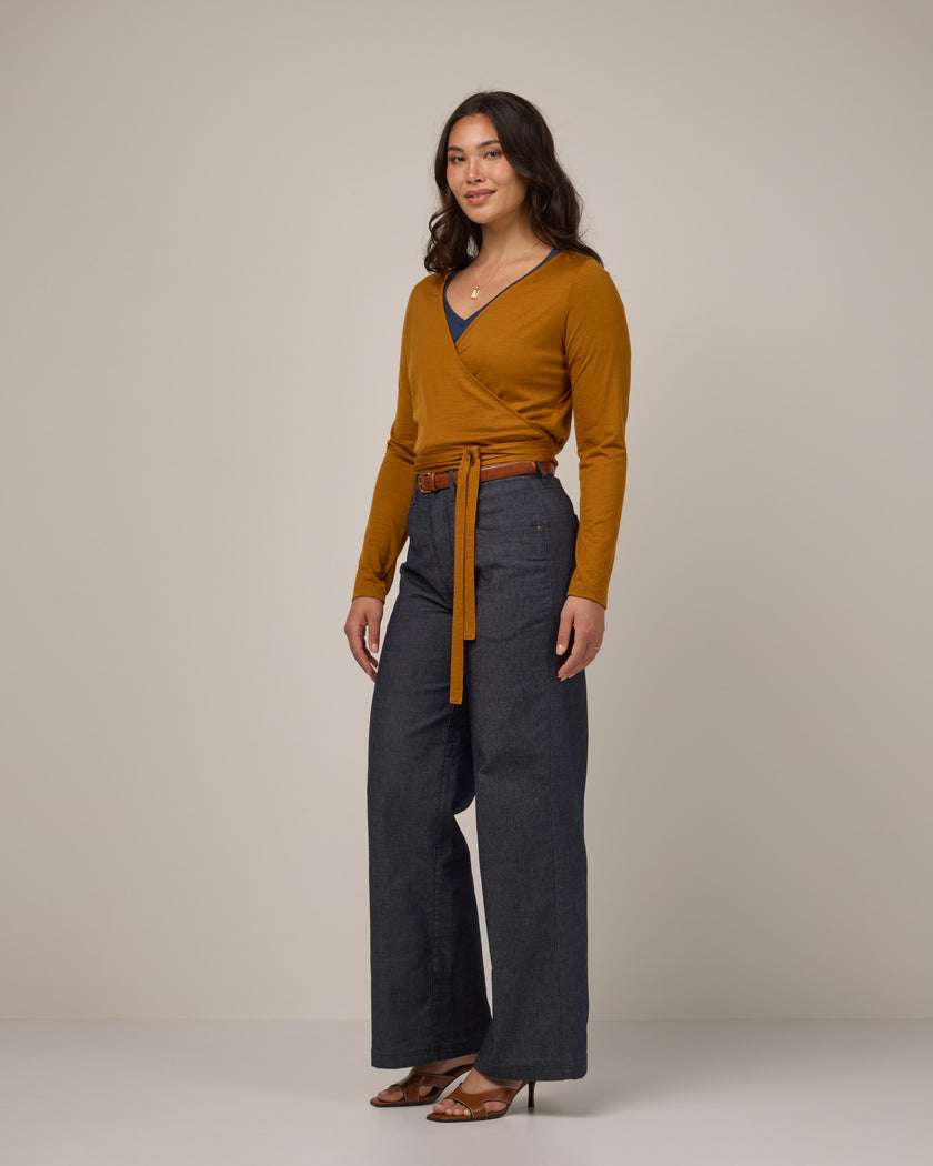 Natalia Wrap Top