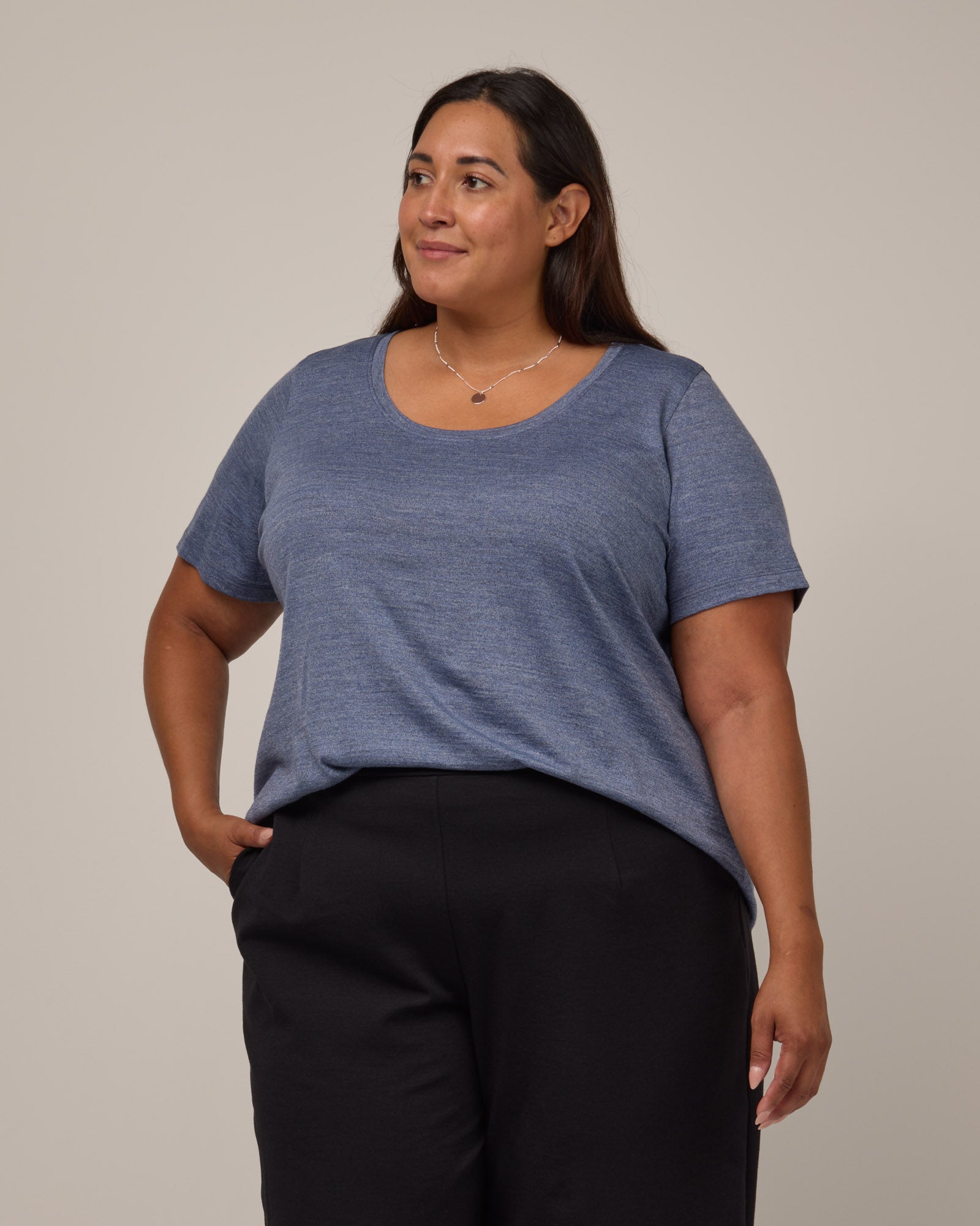 Stella Signature Scoop Neck Tee