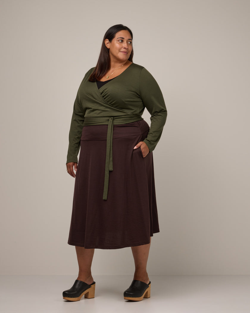 Natalia Wrap Top