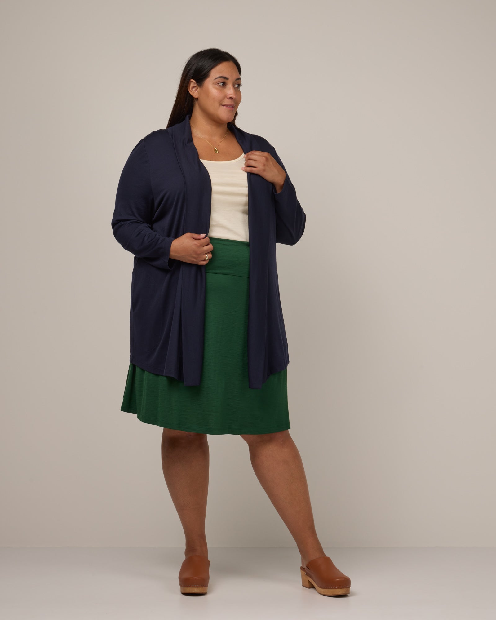 model-spec:Ally is 170cm, wearing a size 2X